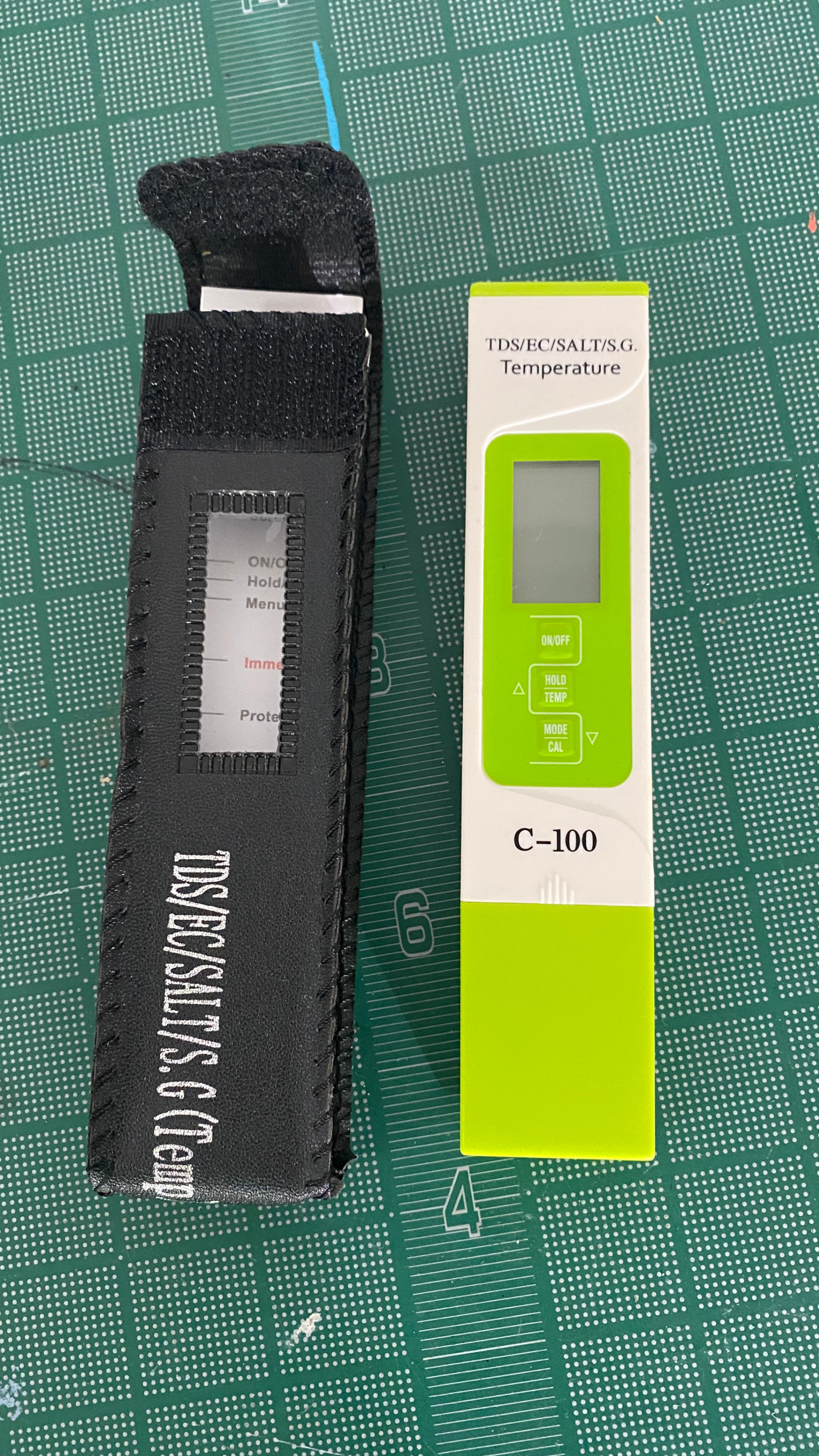 Portable water tester - 5 in 1 functions