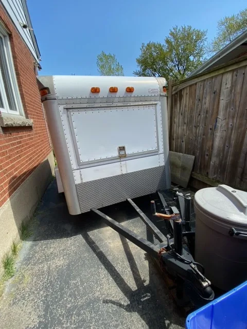 5x8 Enclosed Utility Trailer - Kart Stacker image indicator(3)