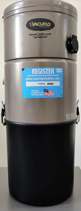 VACUFLO FC350 Filtered Cyclonic Central Vacuum – Used, Like New image indicator(2)