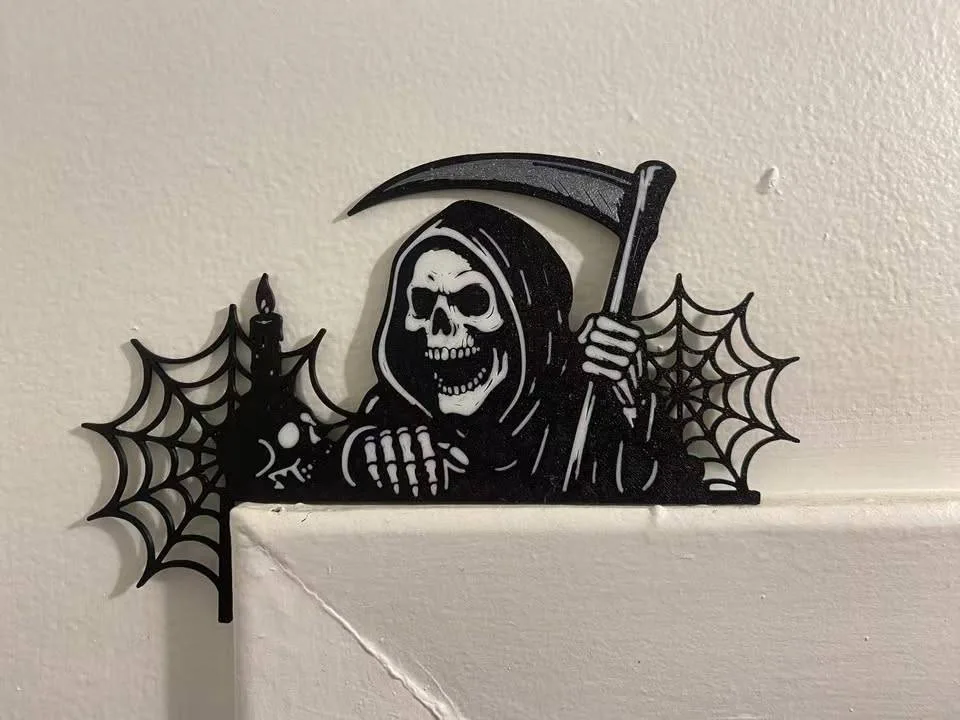 Grim Reaper Corner Decor | Halloween Spooky Decoration thumbnail