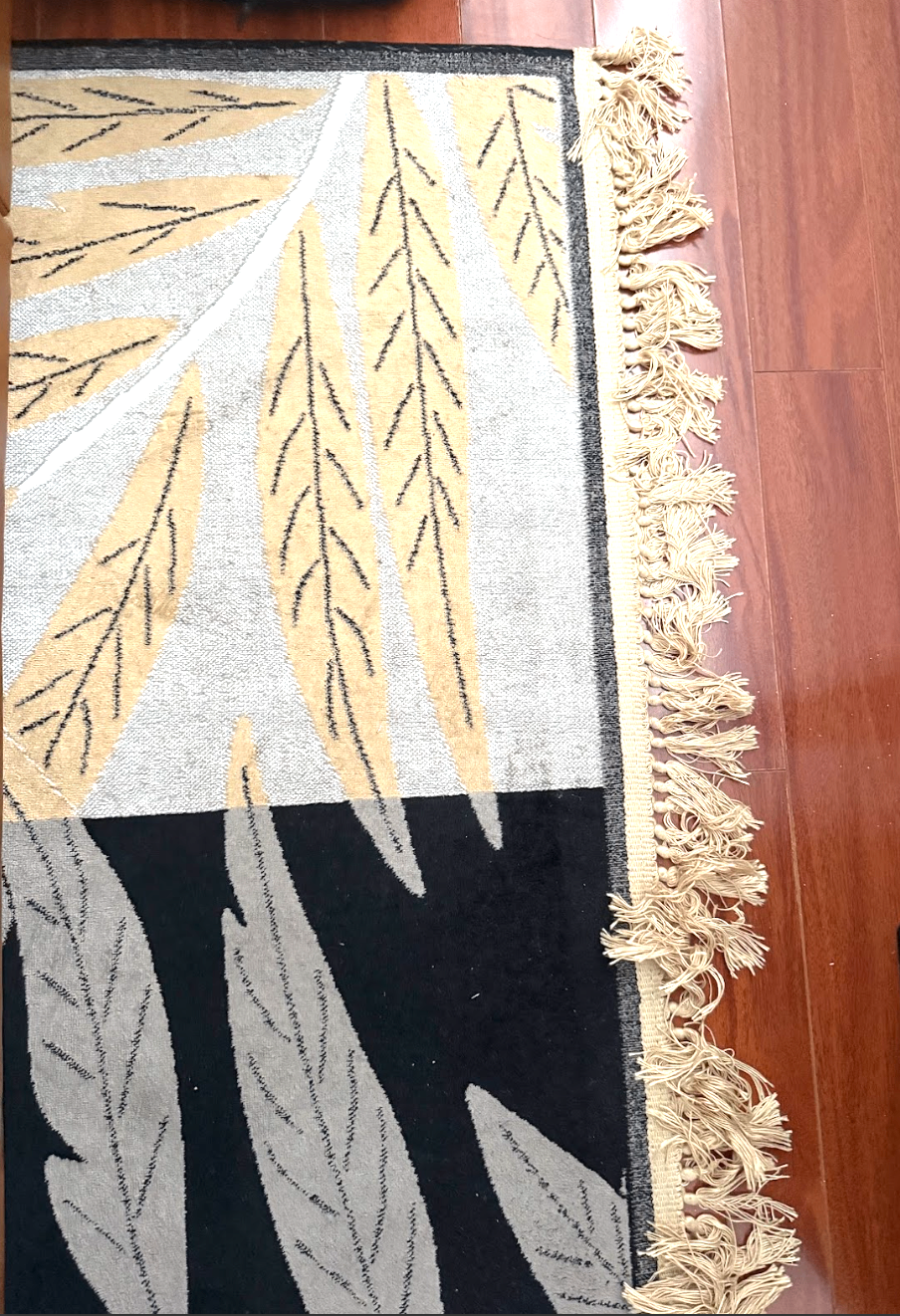 Area Rug - Brown & Grey (5ft 3inch x 7ft 4inch) - photo 3