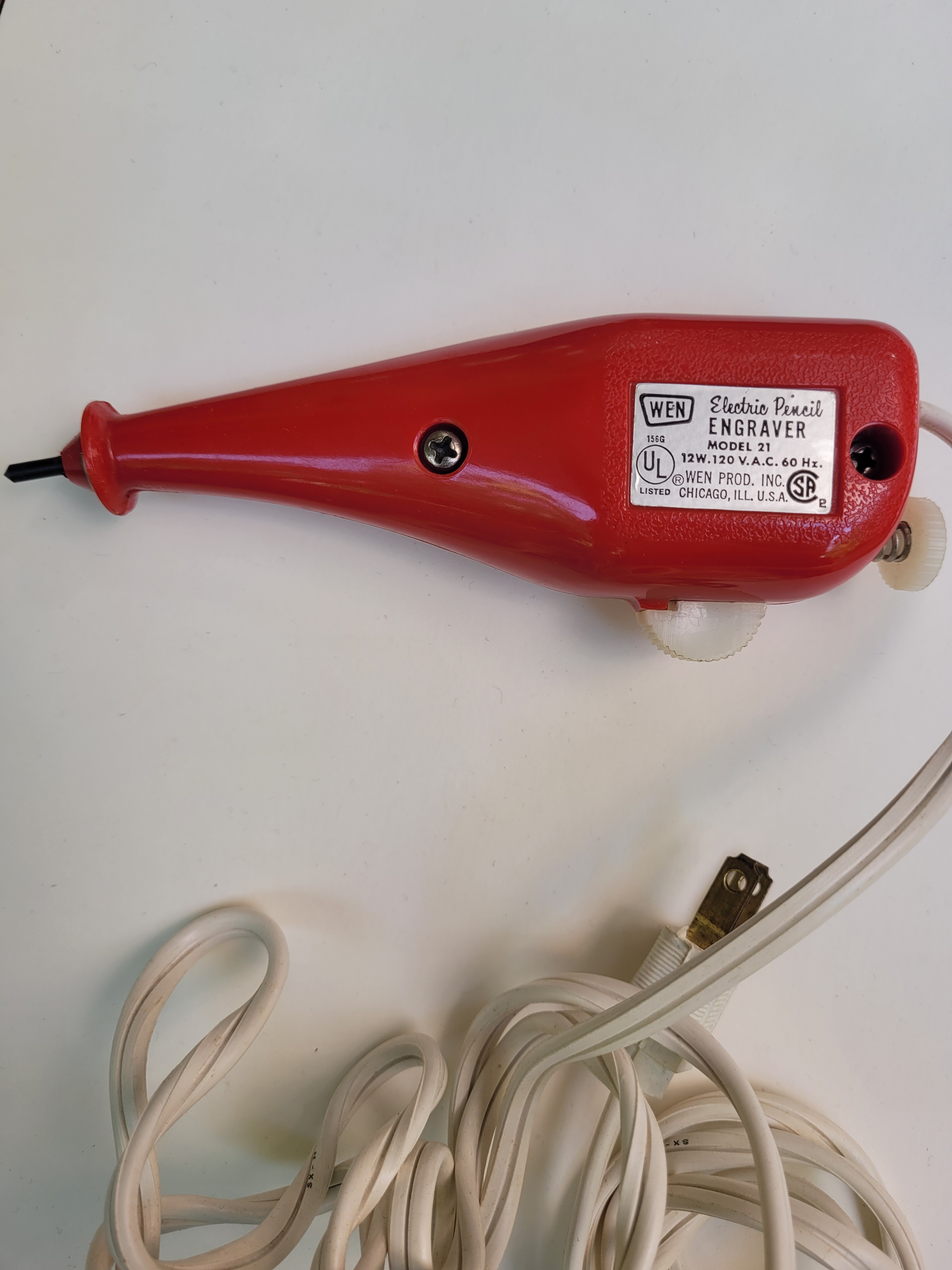 Wen (Model 21) Electric Pencil Engraver