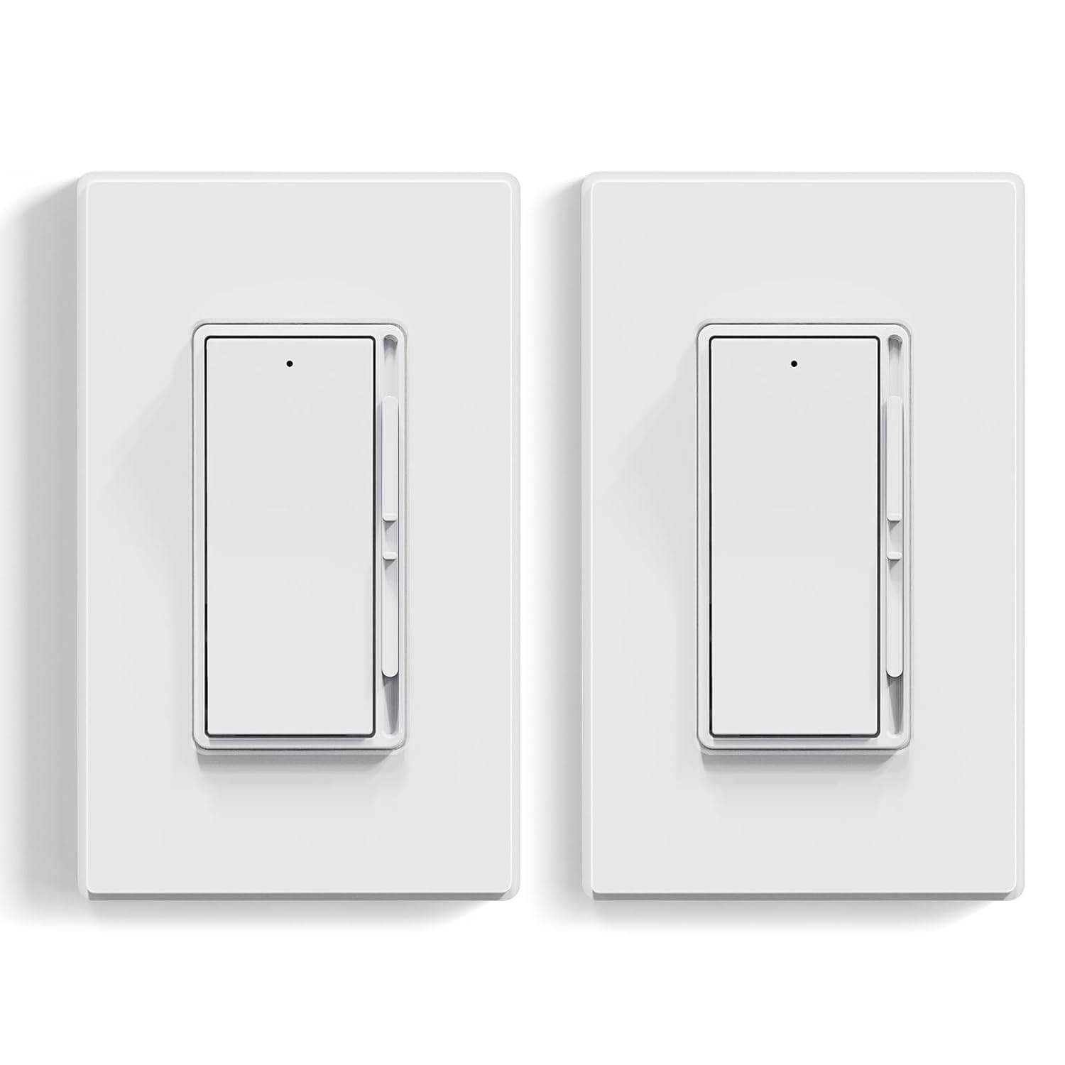 ELEGRP Digital Dimmer Light Switch For 300W Dimmable Led 2 Pack - photo 3