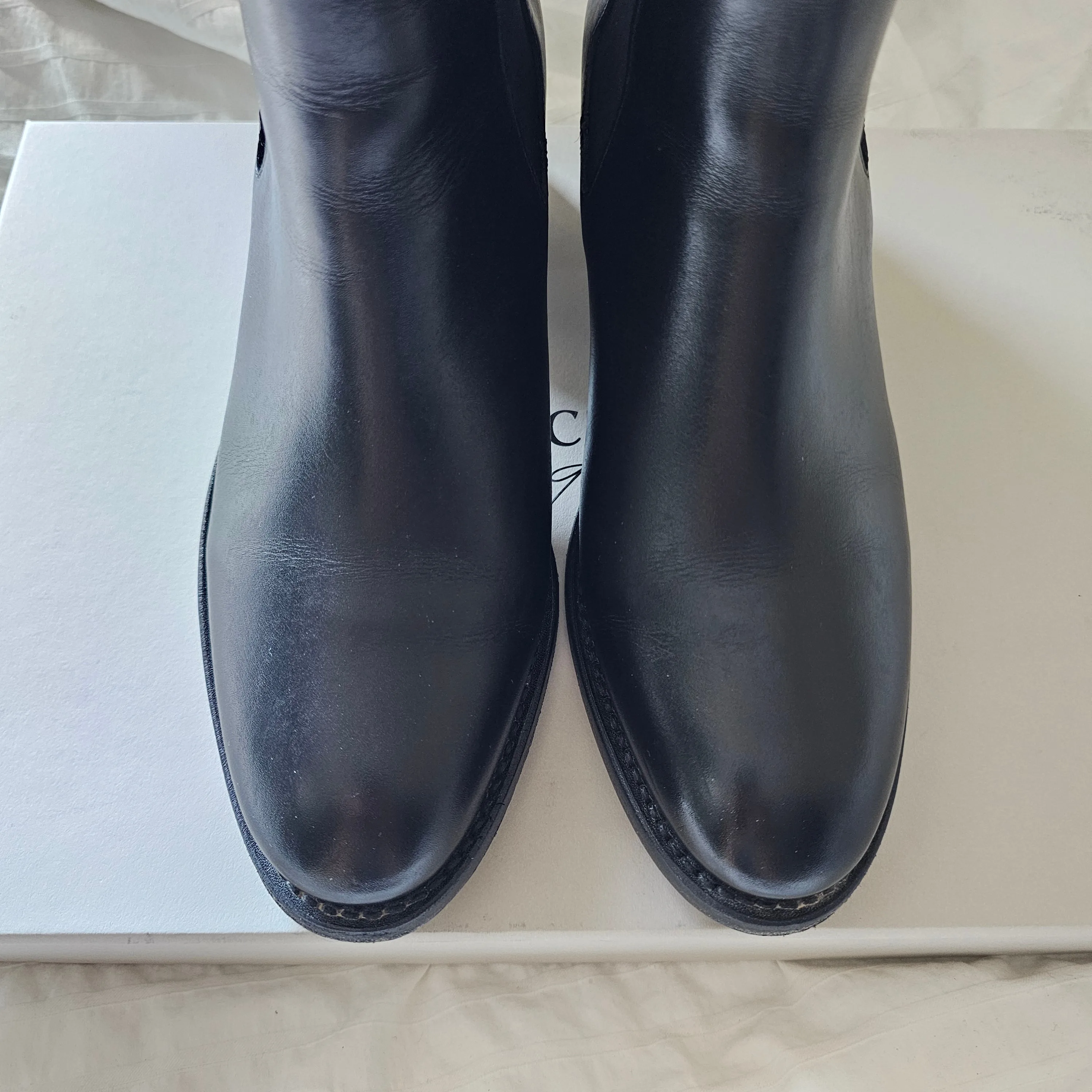 Heschung Maud Leather Chelsea Boots - Black Box - UK4.5/EU37.5 image indicator(3)