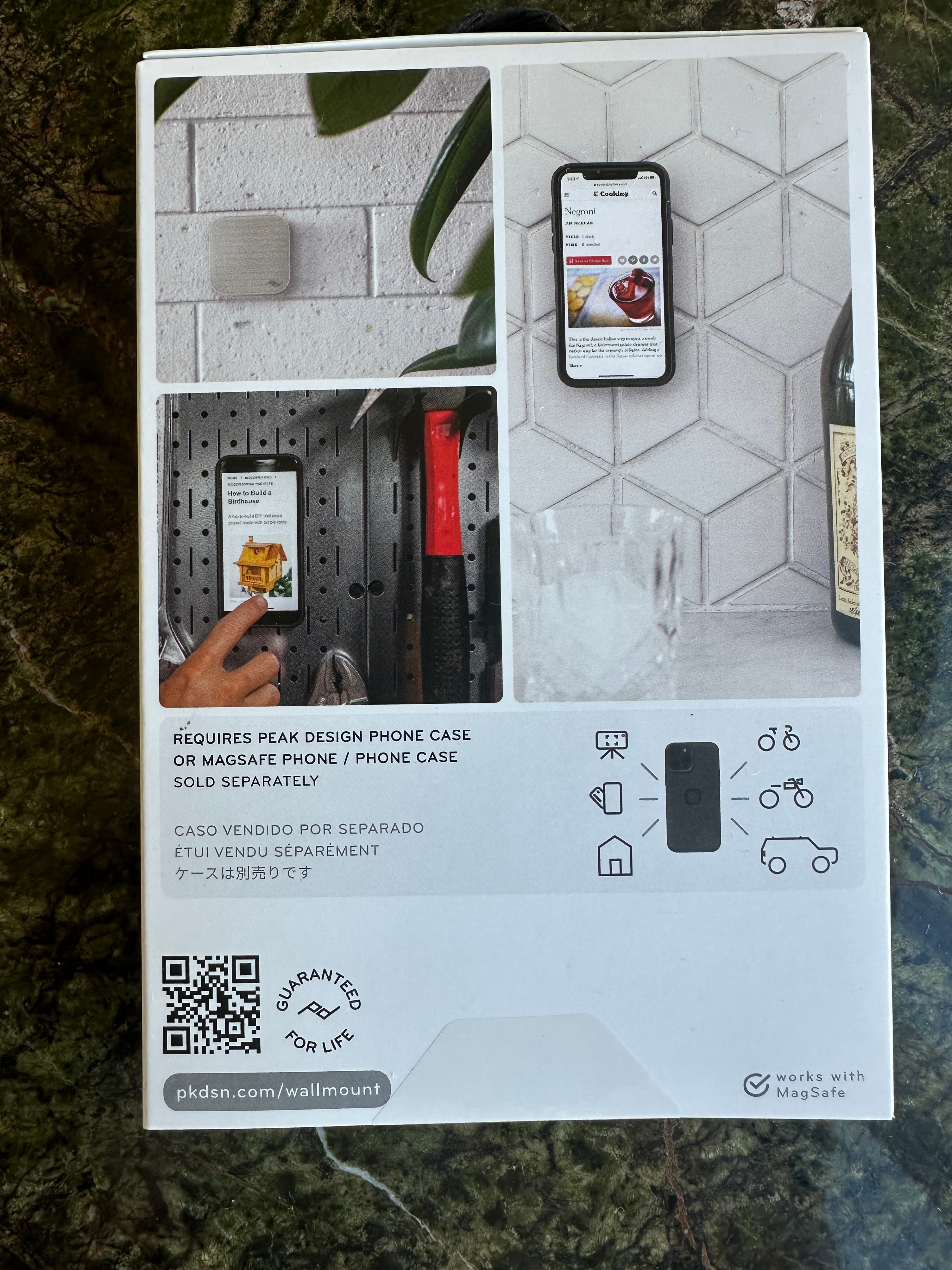 Peak Design Mobile Wall Mount - Charcoal - photo 3