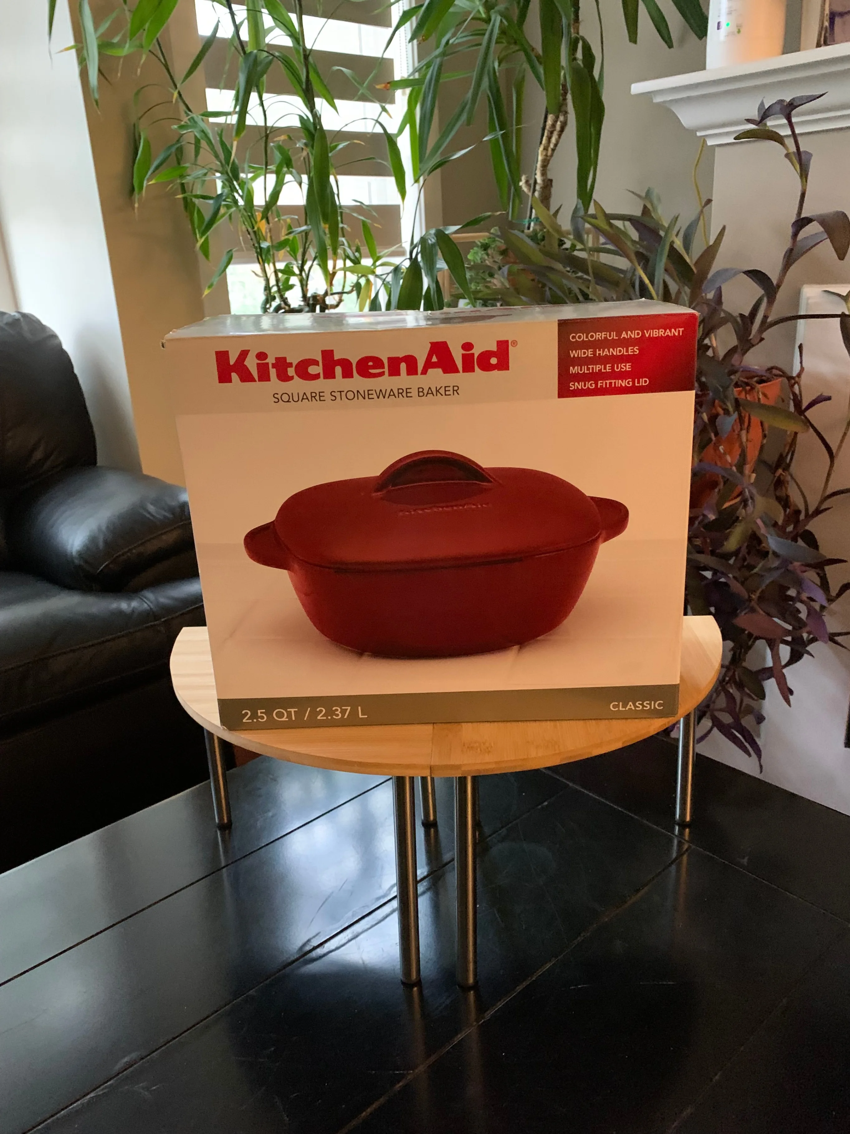 KitchenAid Square Stoneware Baker 2.5 Q thumbnail