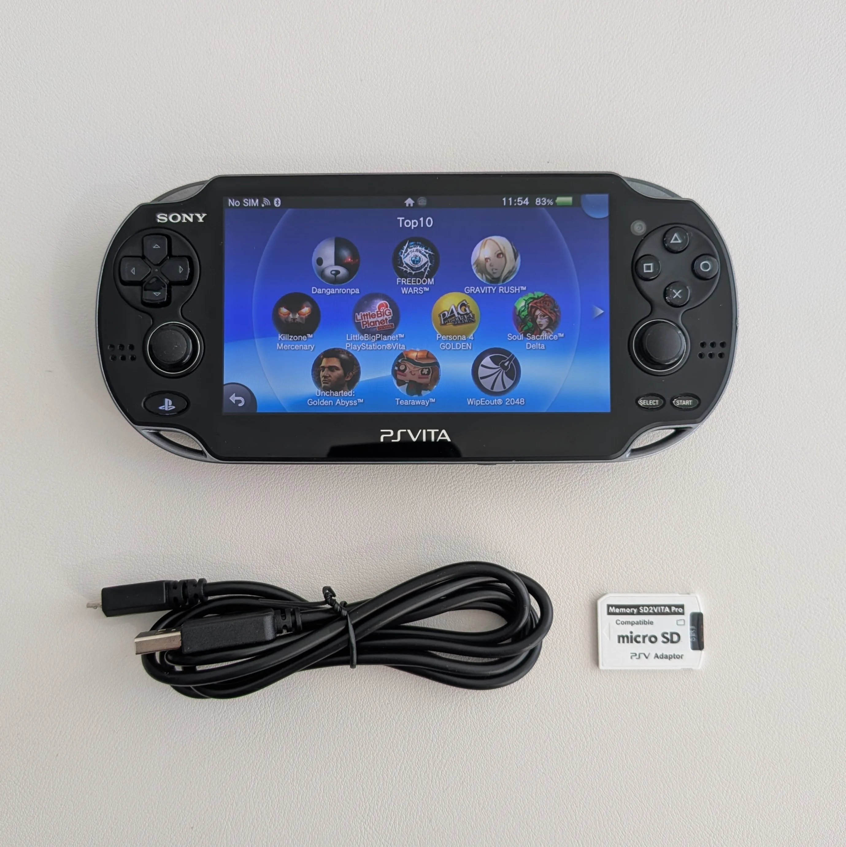 Sony PS Vita 1000 Black Modded thumbnail