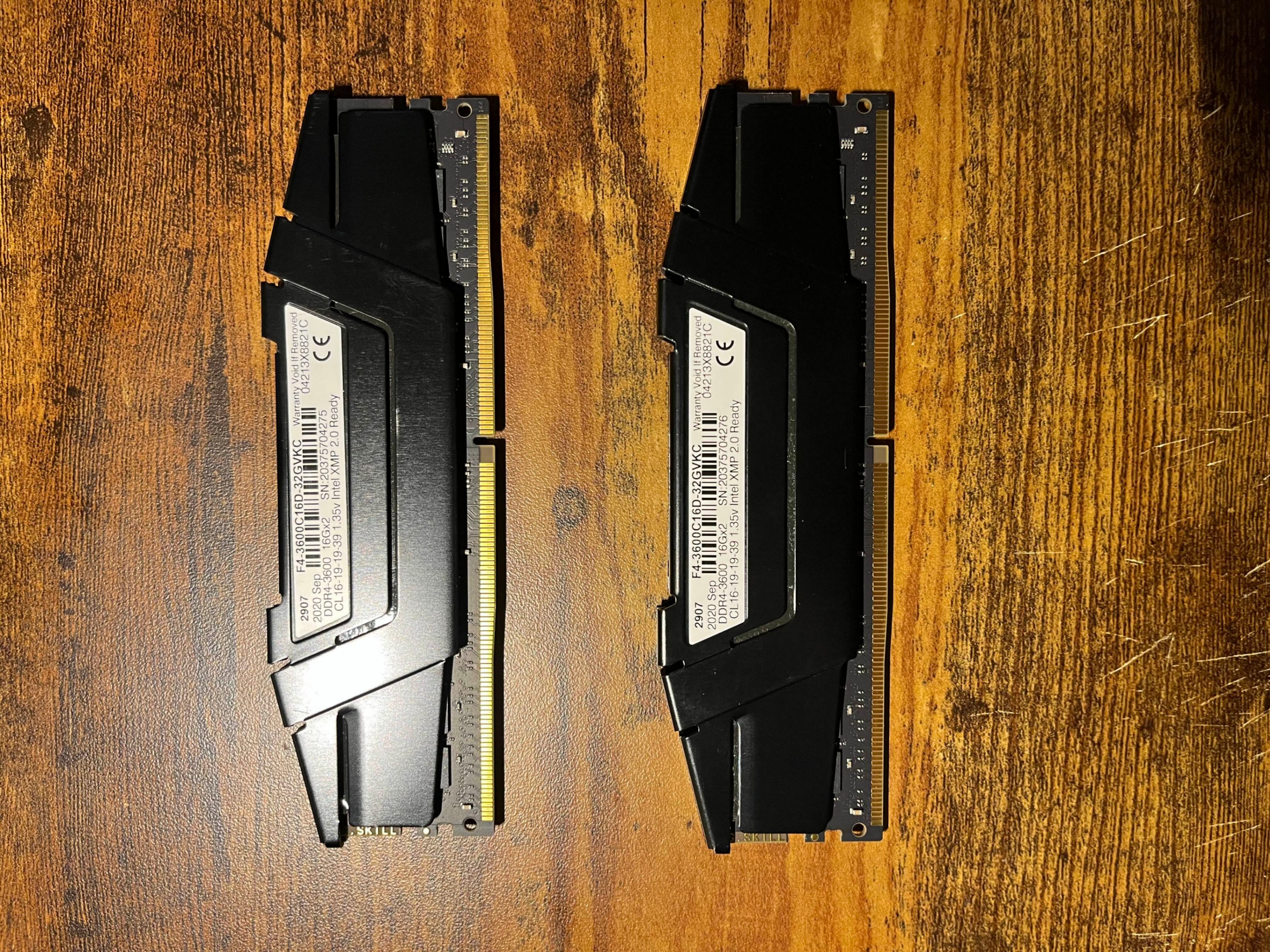 G.Skill RipJaws V Series 32GB (2 x 16GB) DDR4 3600 - photo 2