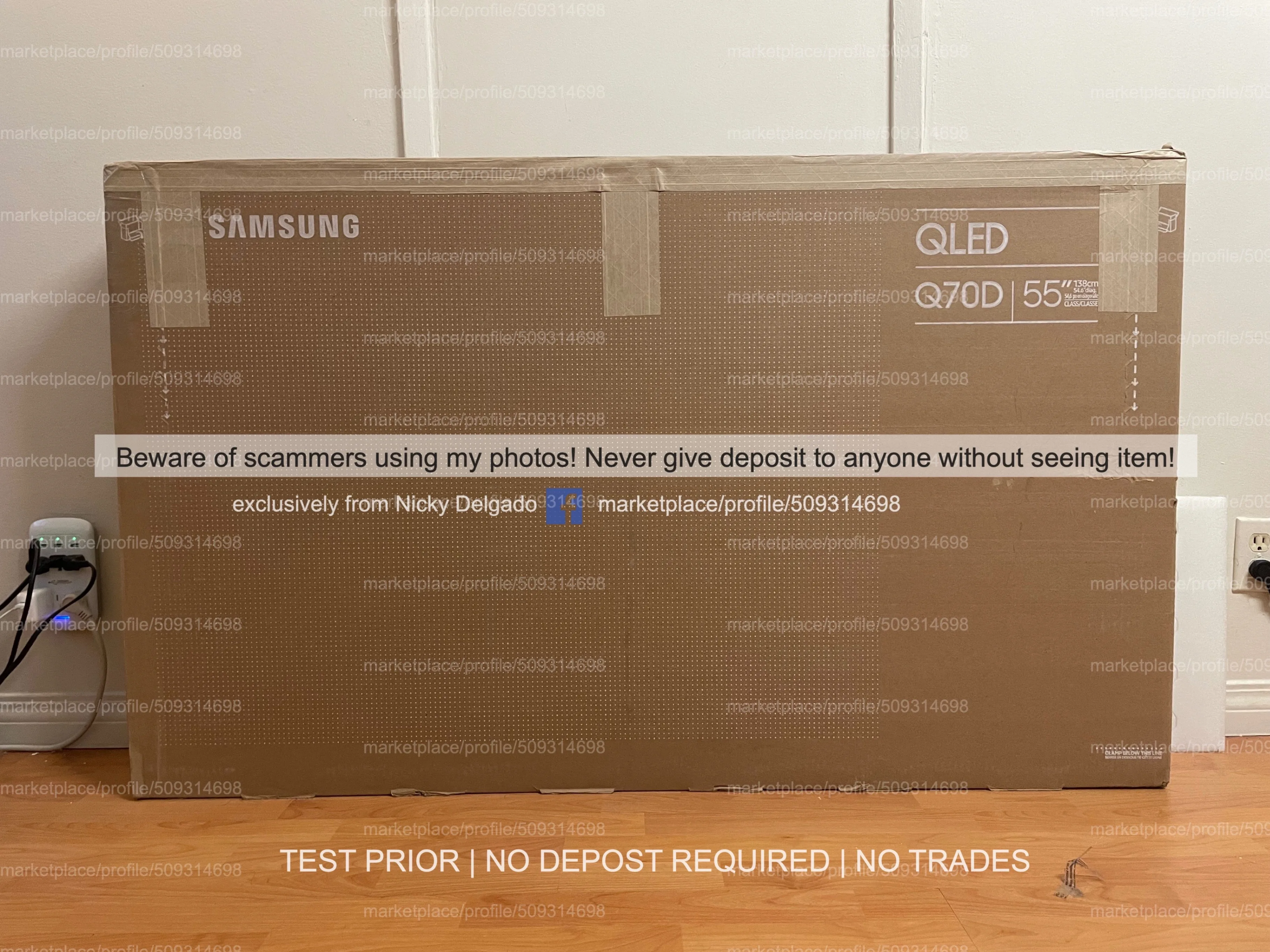 NEW!  Samsung 55" QLED  Smart TV QN55Q70D |  4K 120hz | 2025