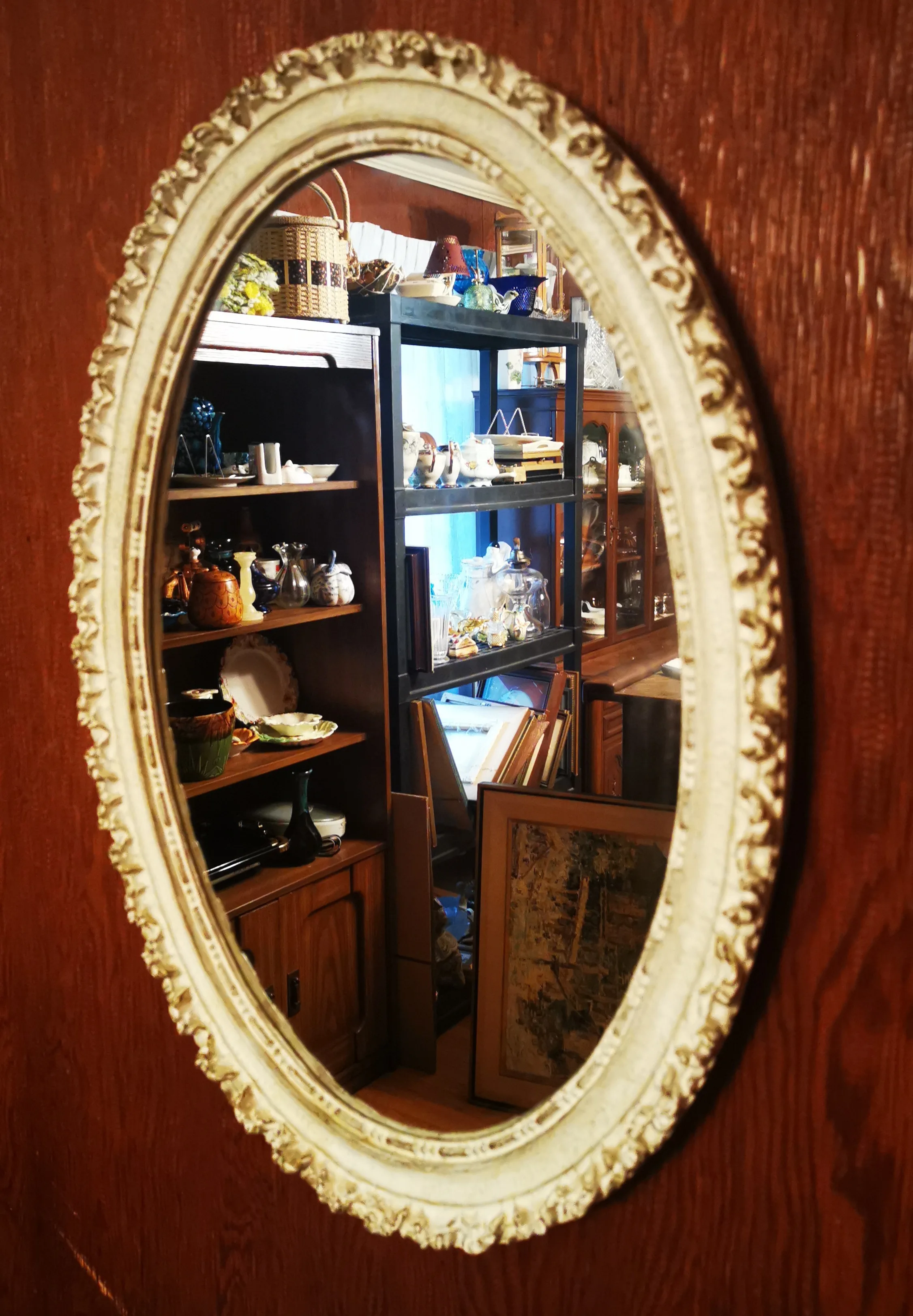 Mirror Oval Vintage Ornate - Artlight Co. Ltd. - Made in Canada image indicator(5)