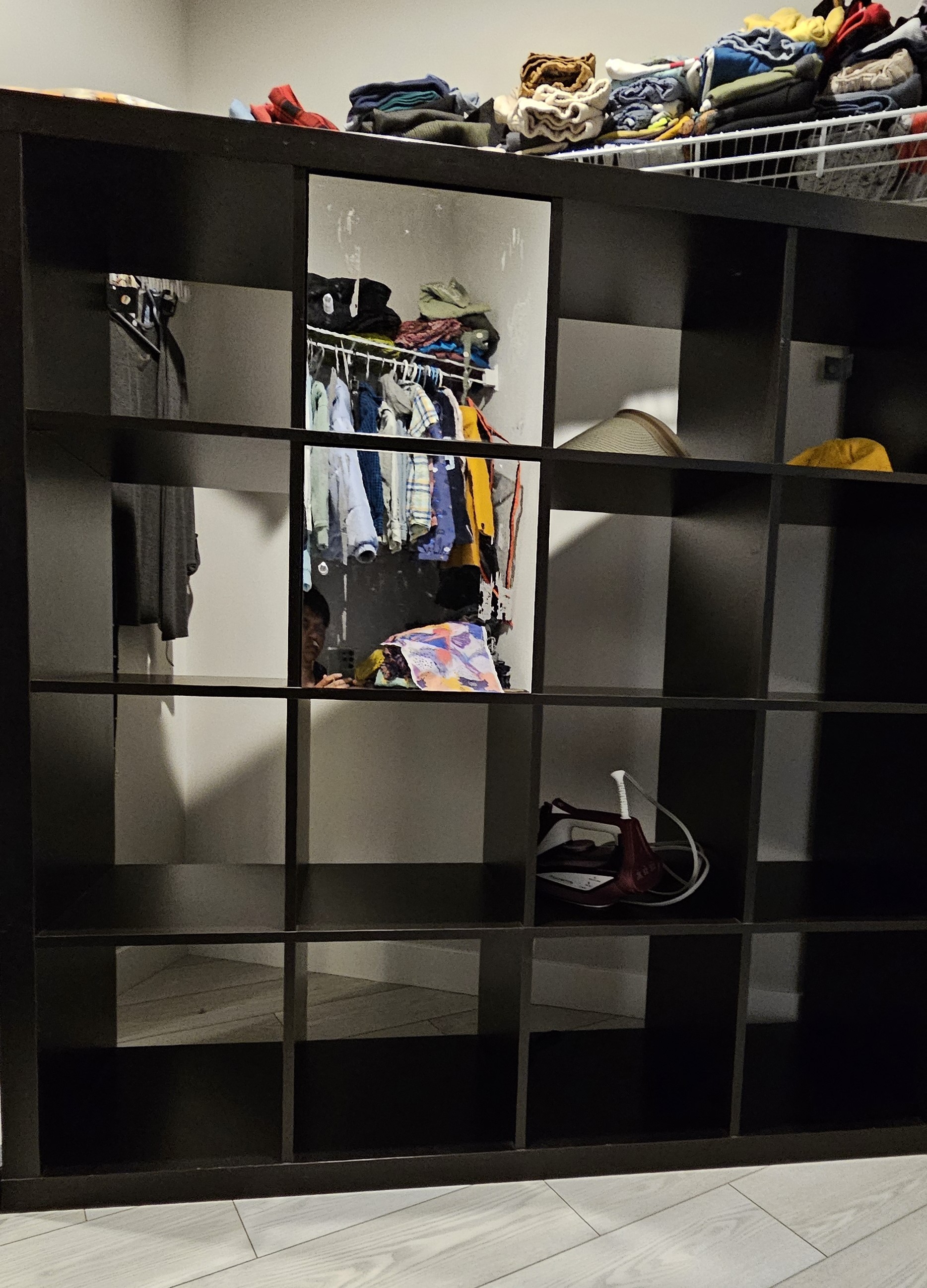KALLAX Shelf Unit (147×147 cm) – $100