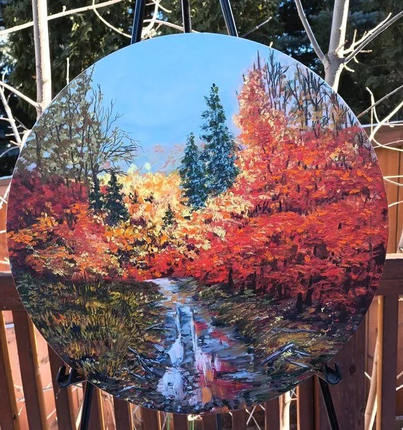 Painting — Golden Autumn