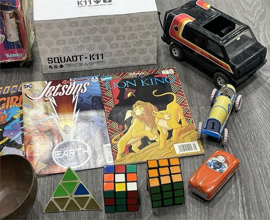 Misc Vintage Collectibles – Toys, Comics, Figures, Tin Cars image indicator(2)