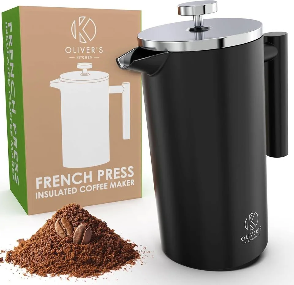 New French Press Coffee Maker (1 Liter) thumbnail