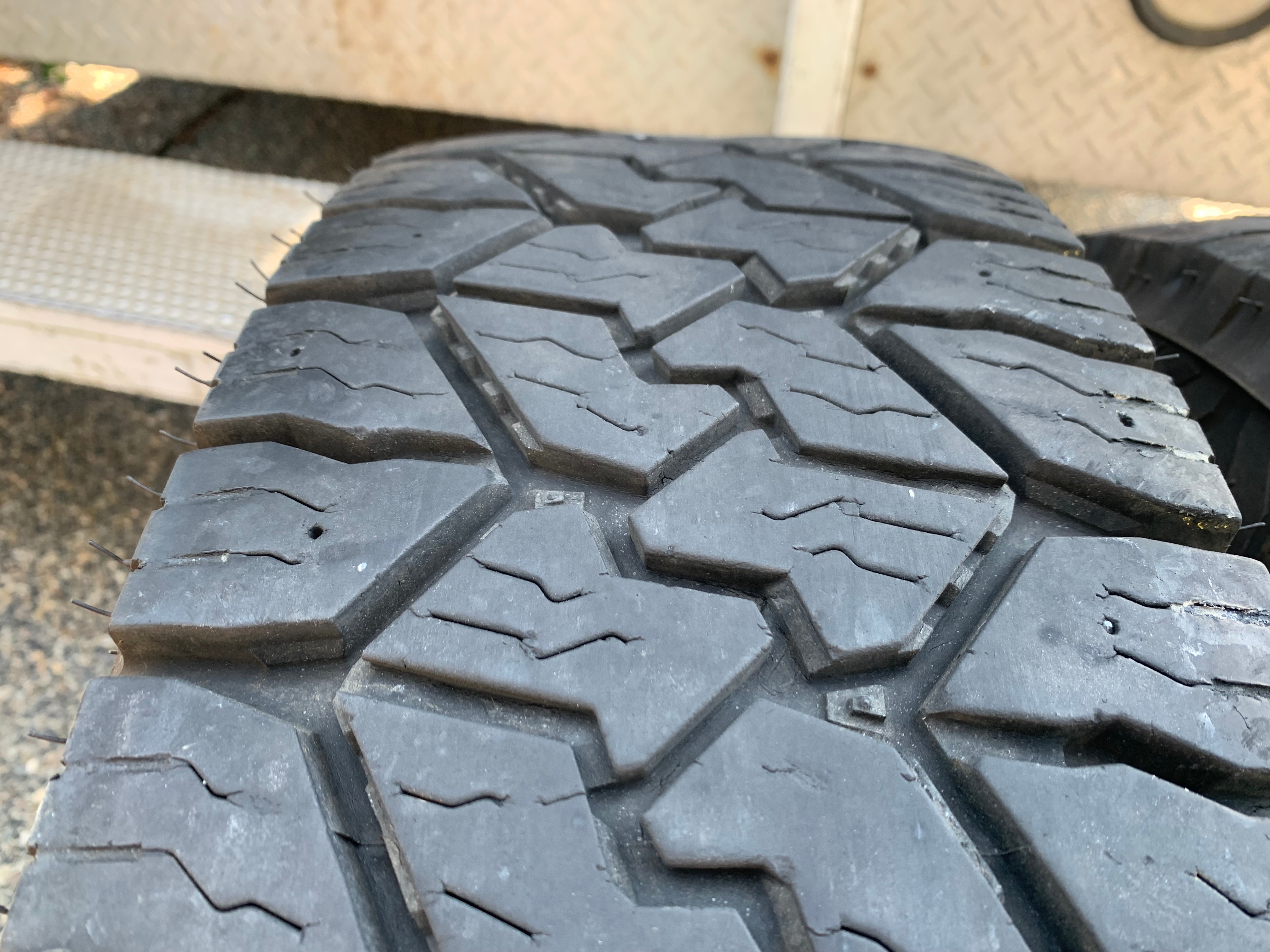 PAIR of LT 235/80/17 120/117Q Nitto Exo Grappler AWT w 65% tread - photo 2
