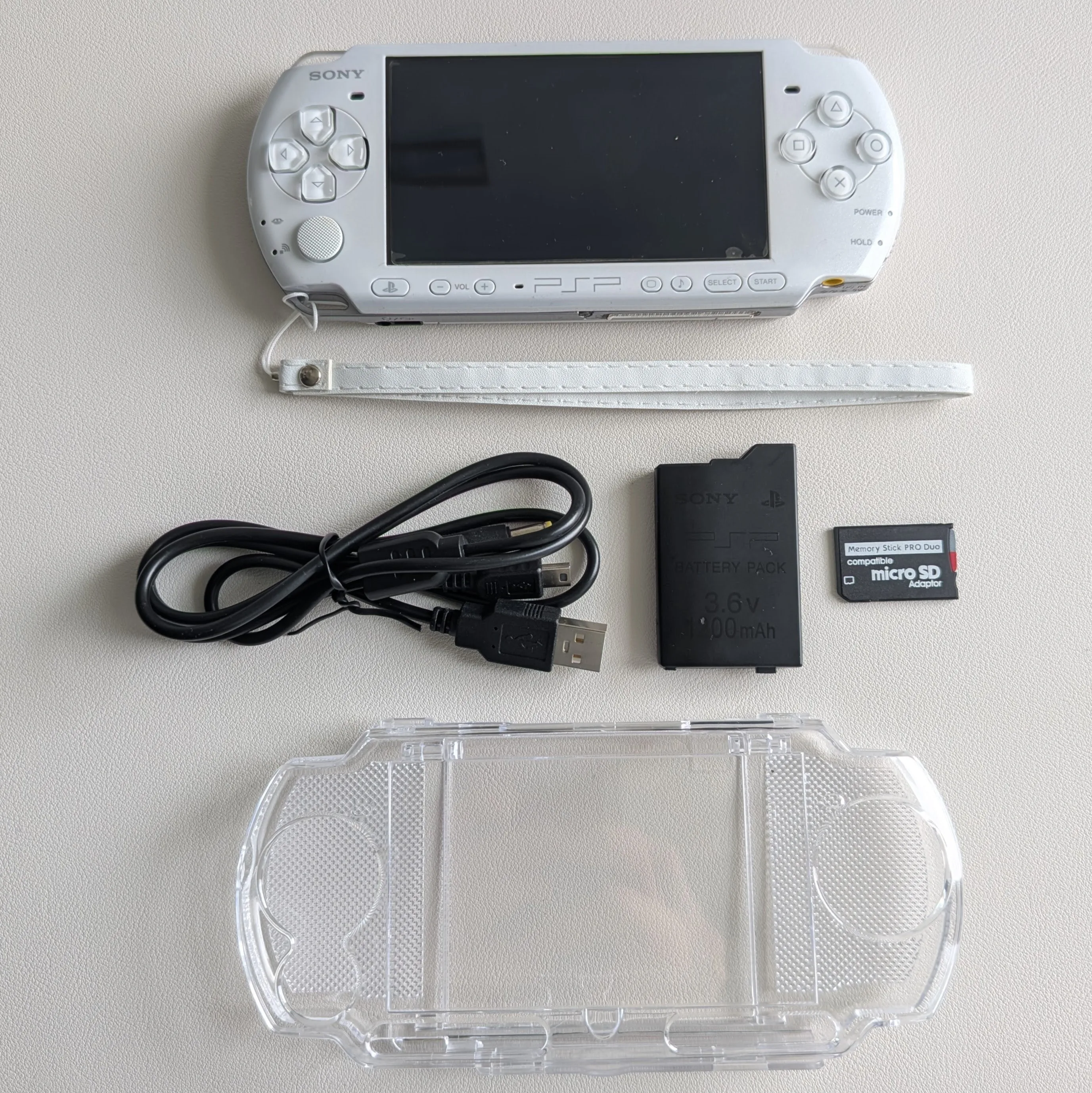 Sony PSP3000 Pearl White thumbnail