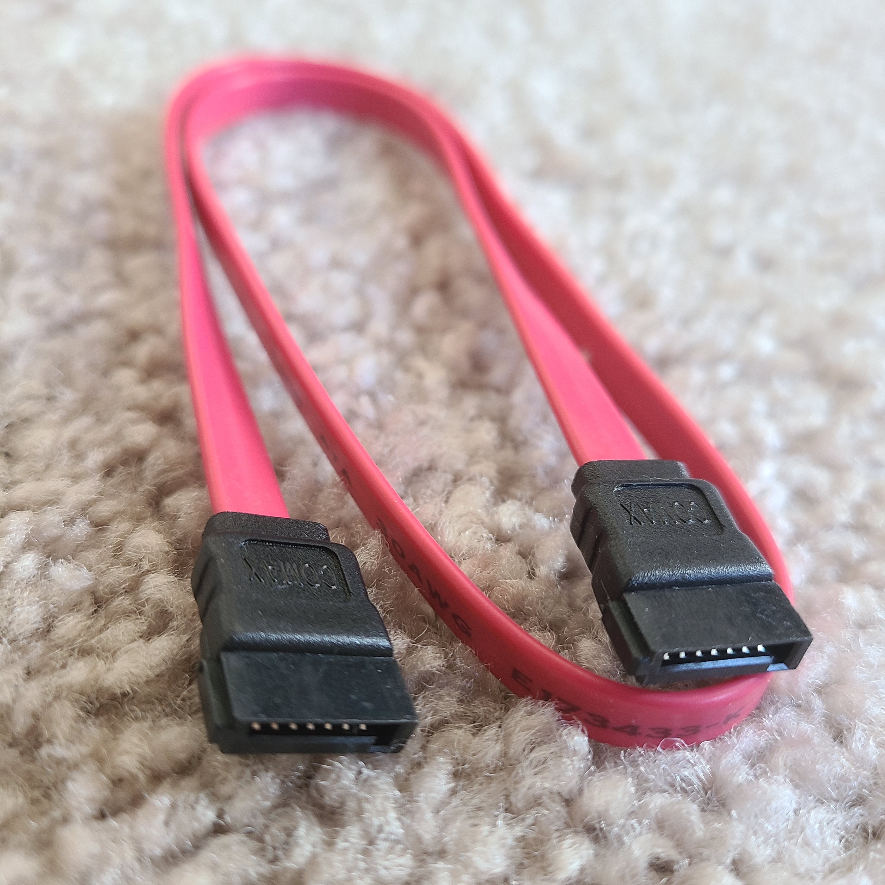 SATA Serial ATA Cable, flat connectors (3 pcs) - photo 5