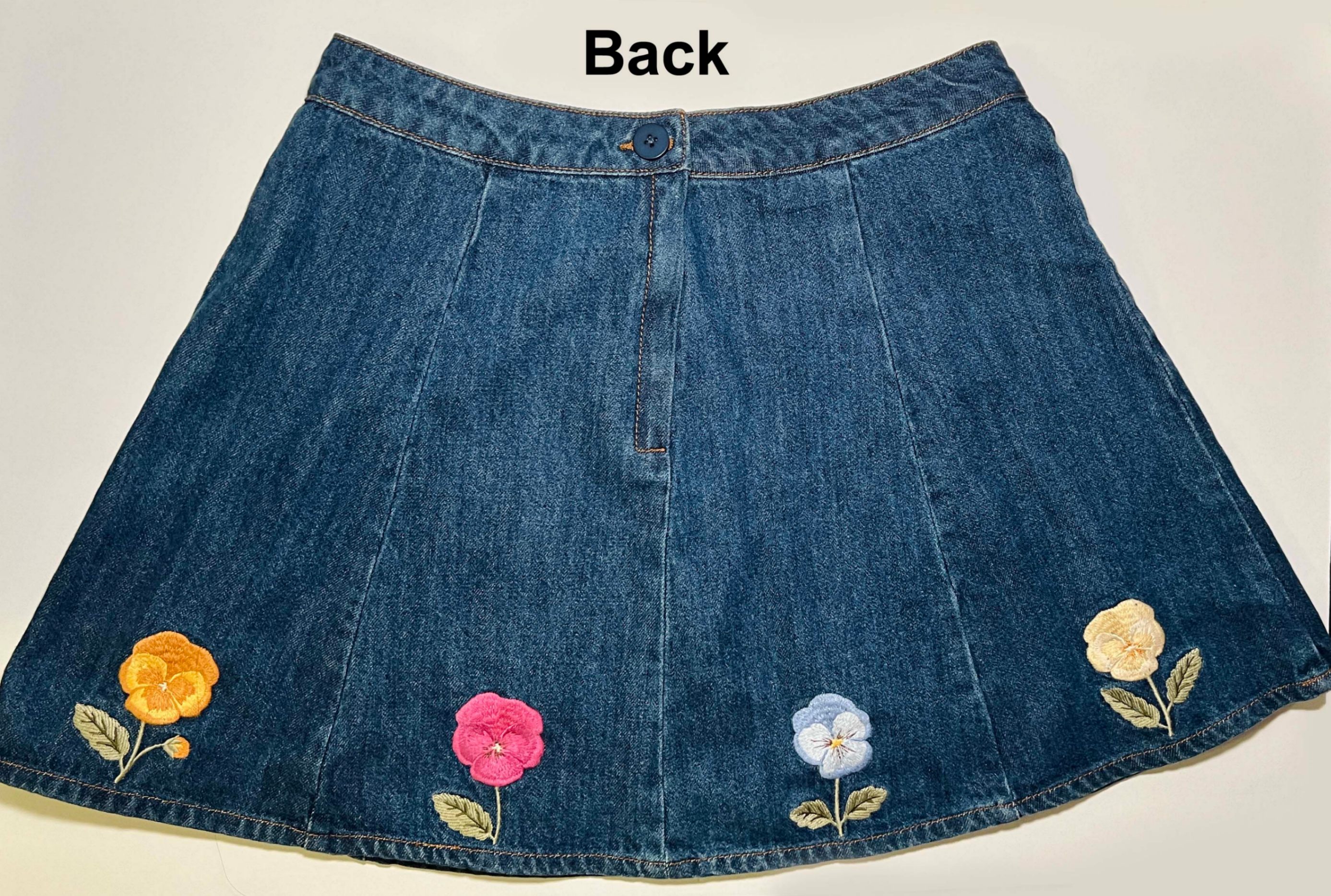 New Denim Jean Flower Skirt by Princess Highway - photo 3