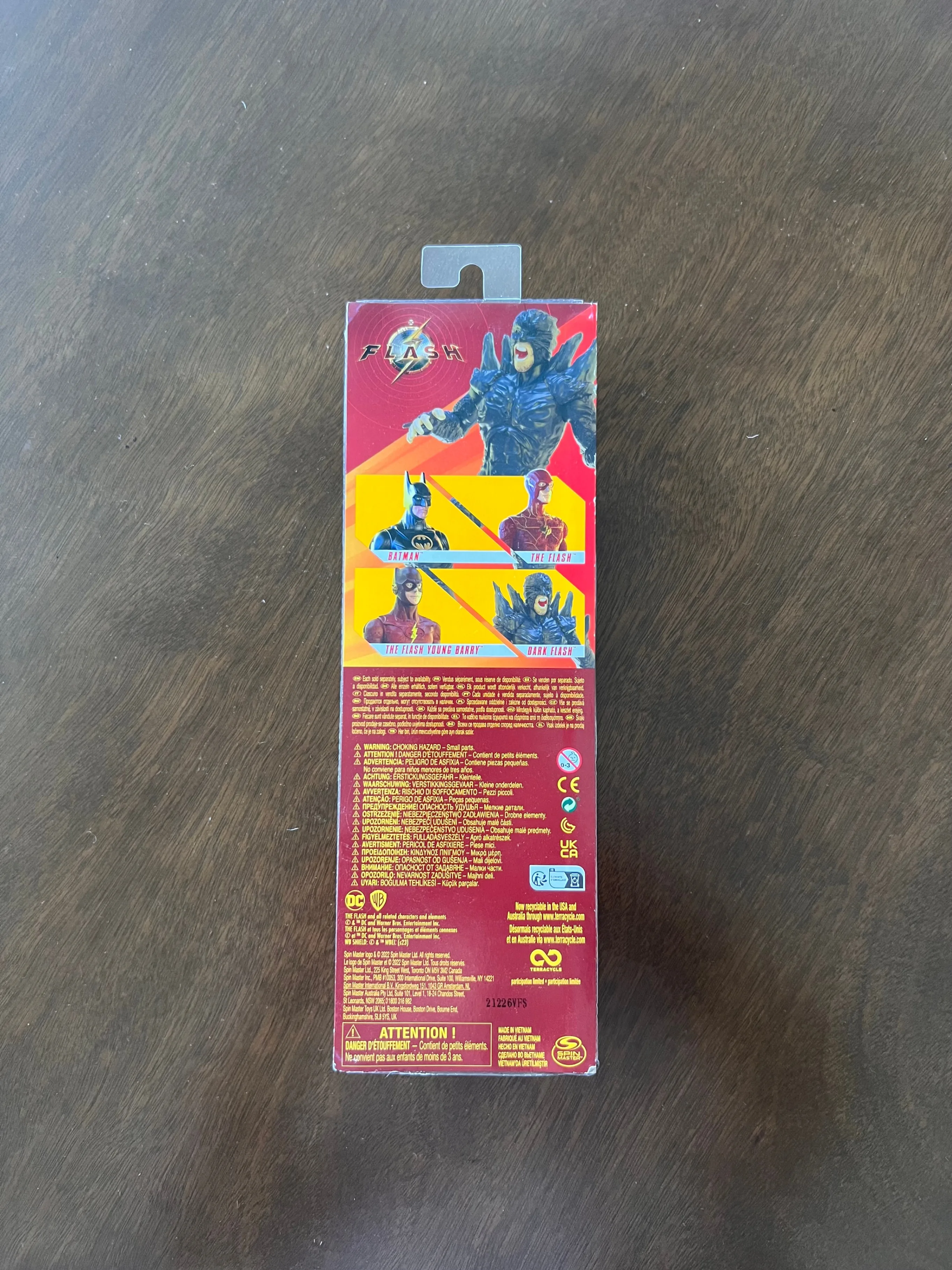 DC Comics The Flash Dark Flash 12" Action Figure - New In Box image indicator(4)