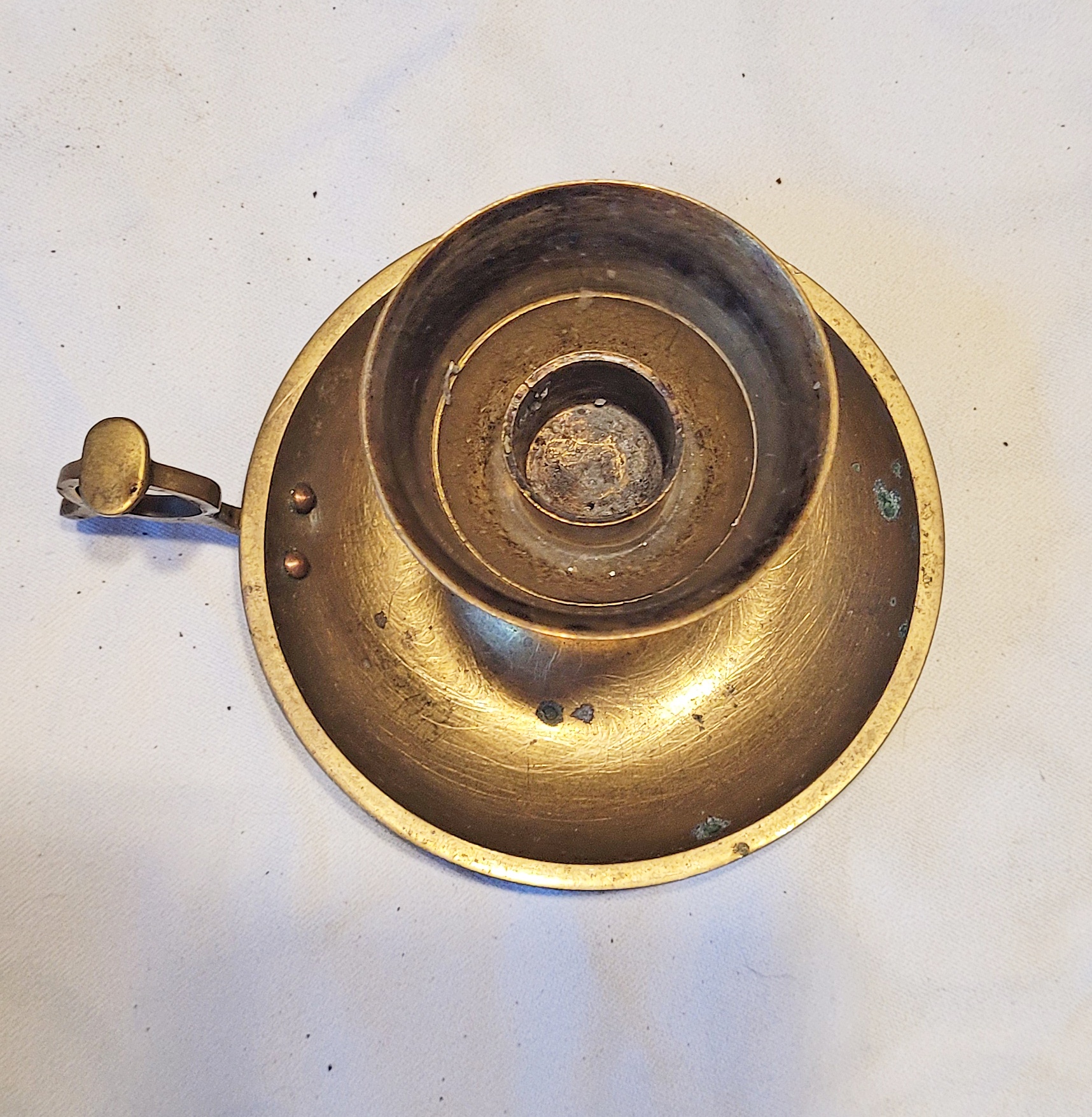 Antique Bronze Candle Holder - photo 2