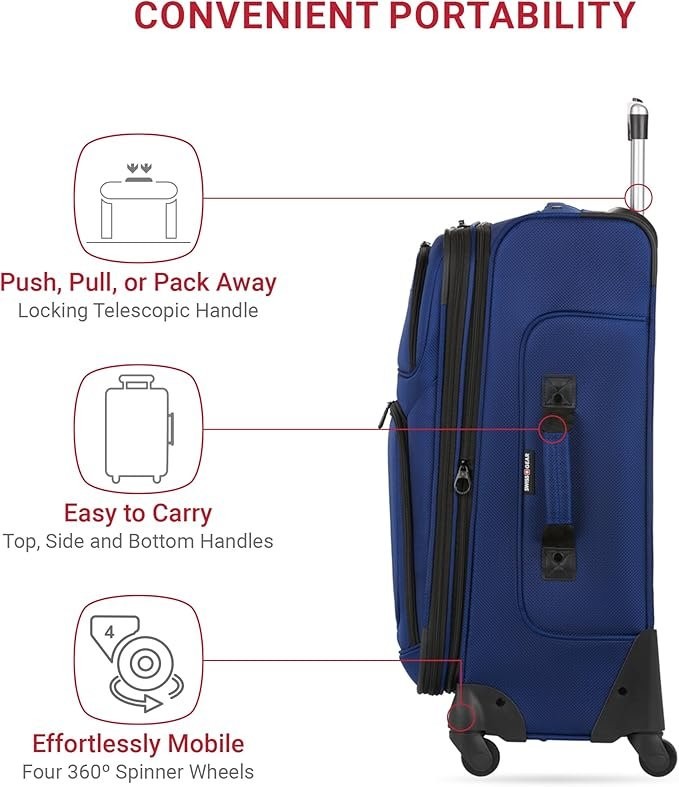 New! SwissGear 29" Expandable Luggage - photo 5