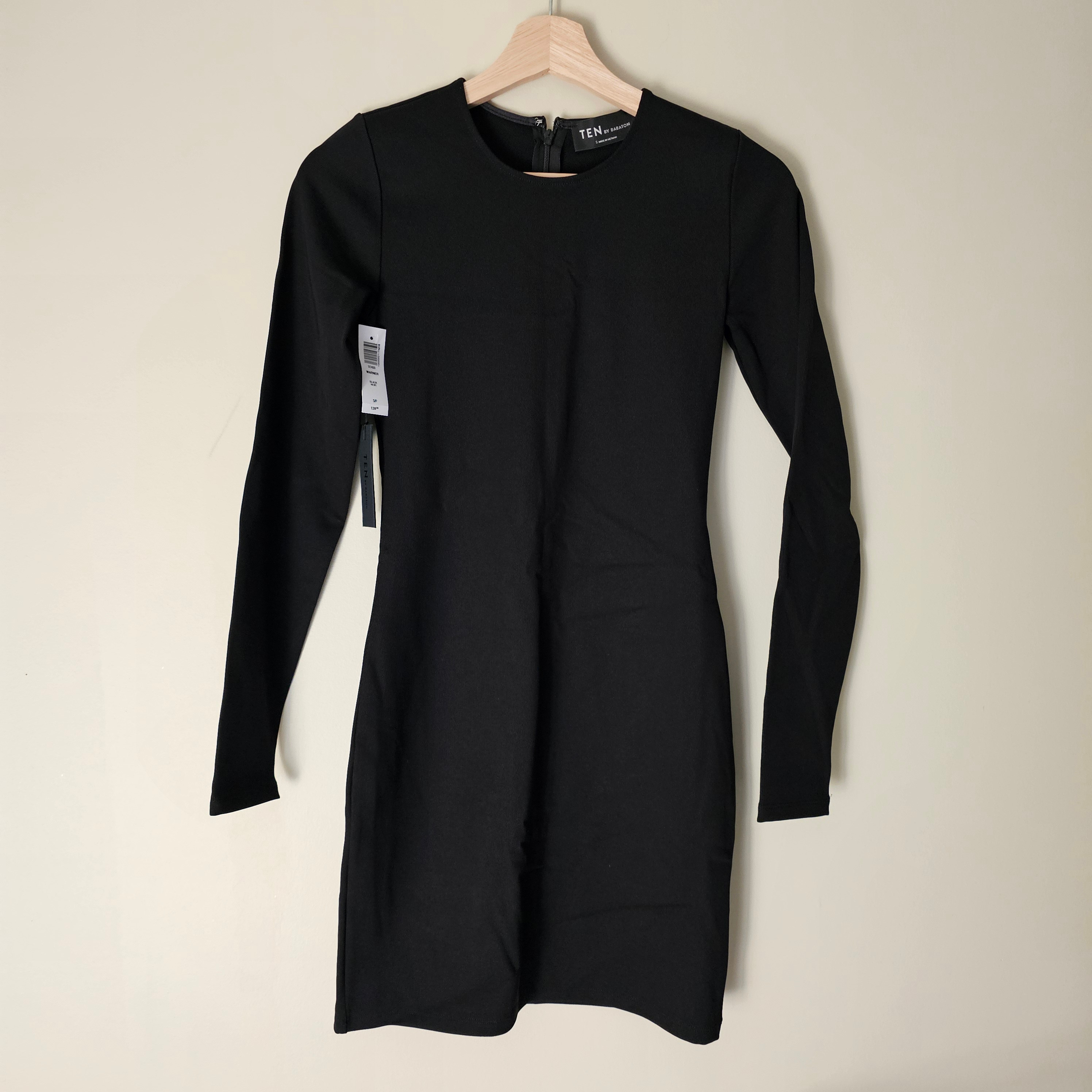 NWT Aritzia Ten by Babaton Warner Mini Dress - Black - S - photo 2
