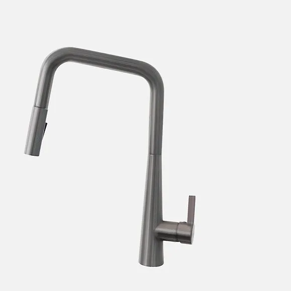 Single Handle Pull Down Kitchen Faucet by Stylish K-143P thumbnail