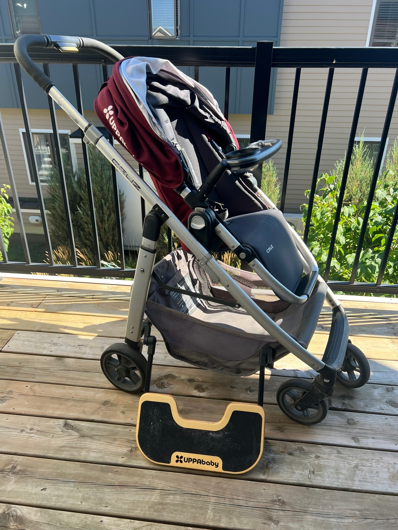 UPPAbaby Cruz Stroller –Rain / Mosquito Cover + Piggyback board - photo 3