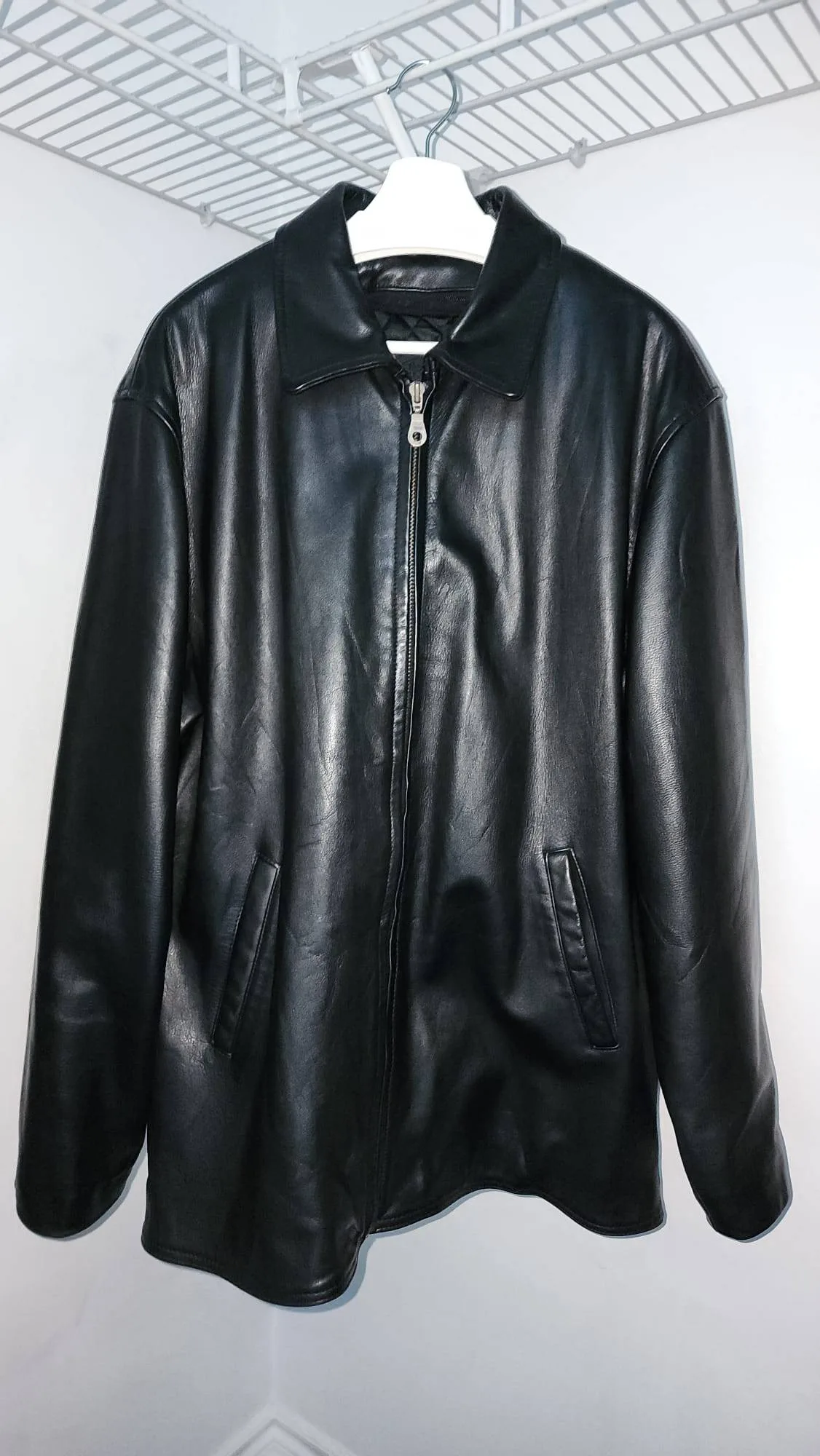the olde Hide House - Leather Jacket - Size L thumbnail