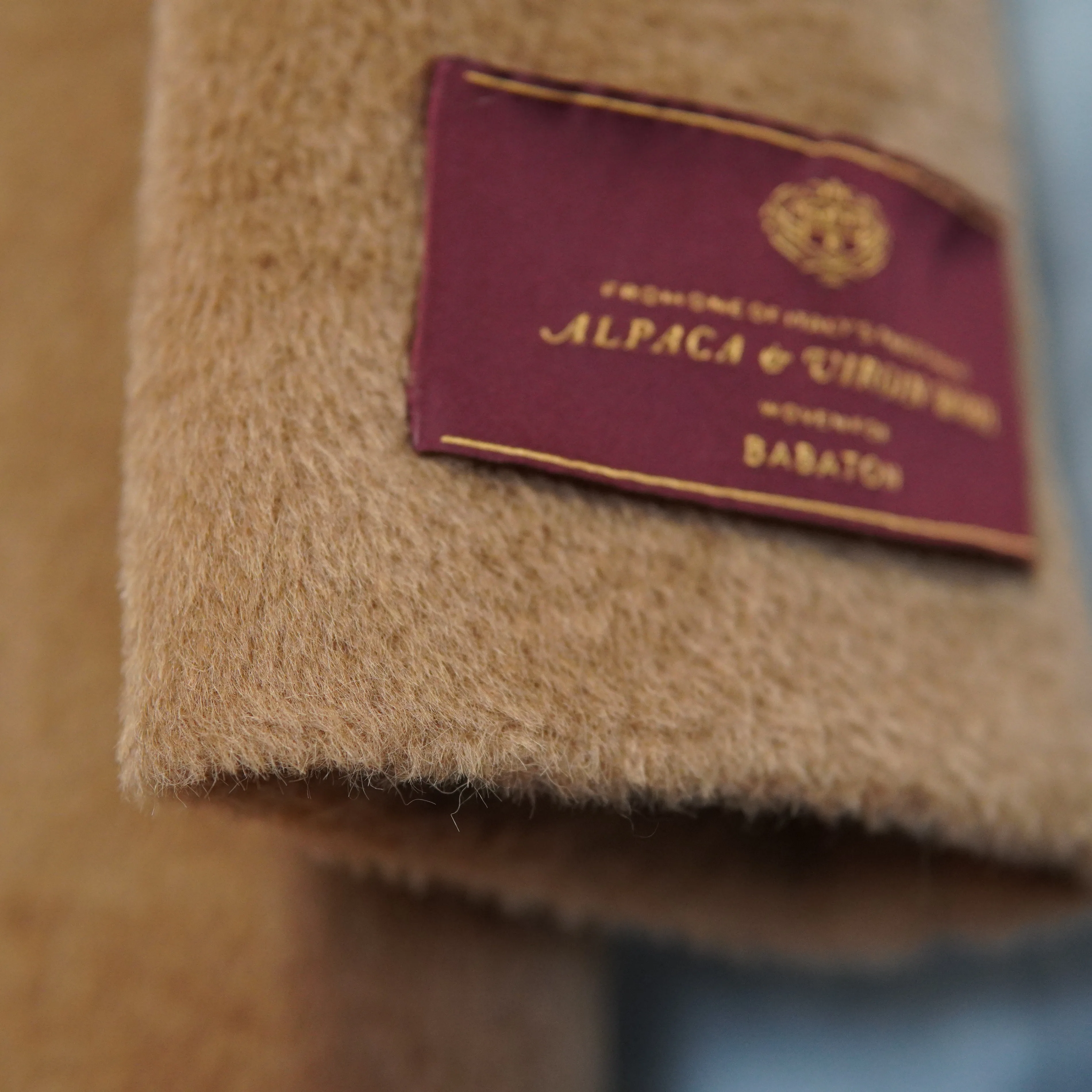 Aritzia Babaton Stedman Teddy Coat - Camel - Alpaca Wool Blend image indicator(7)