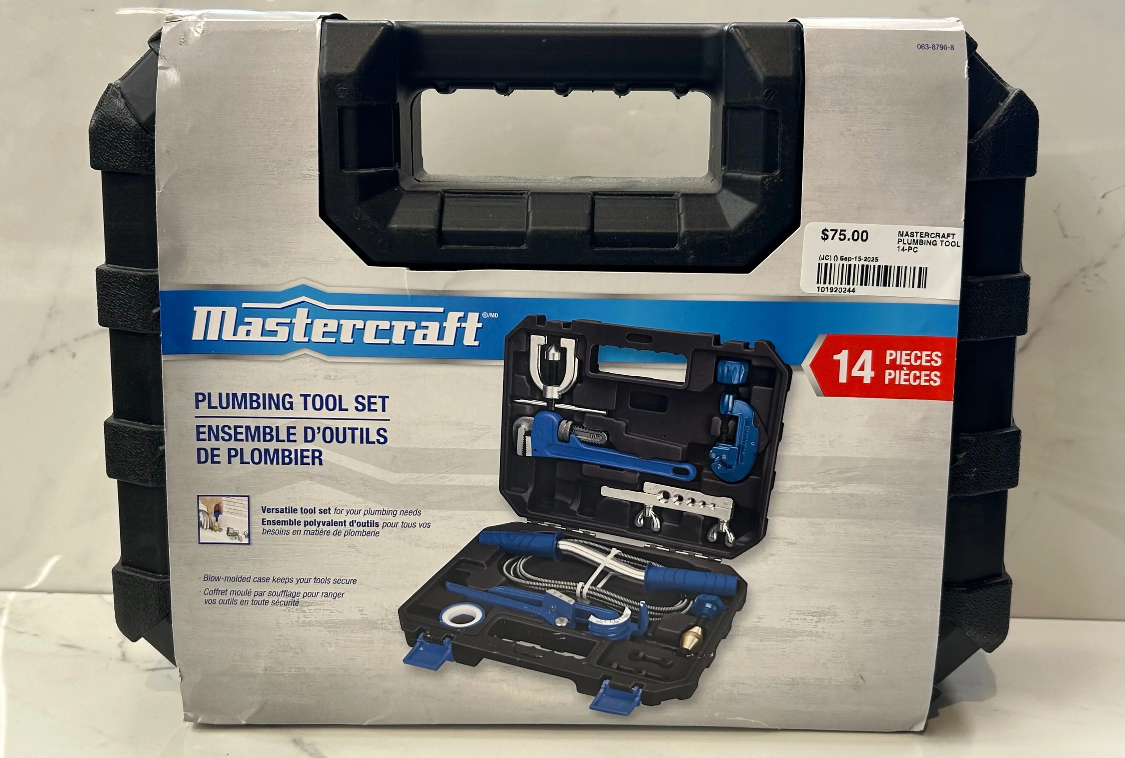 Mastercraft Plumbing Tool Set 14 Pieces thumbnail