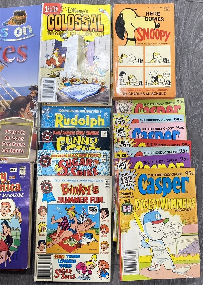 60+ Assorted Comics & Digest Books – Archie Casper Snoopy & More - photo 3