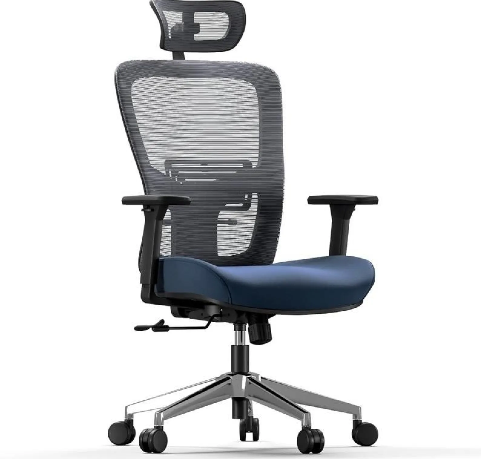 LARKLEAVES HOME OFFICE CHAIR ERGONOMIC, BLUE thumbnail
