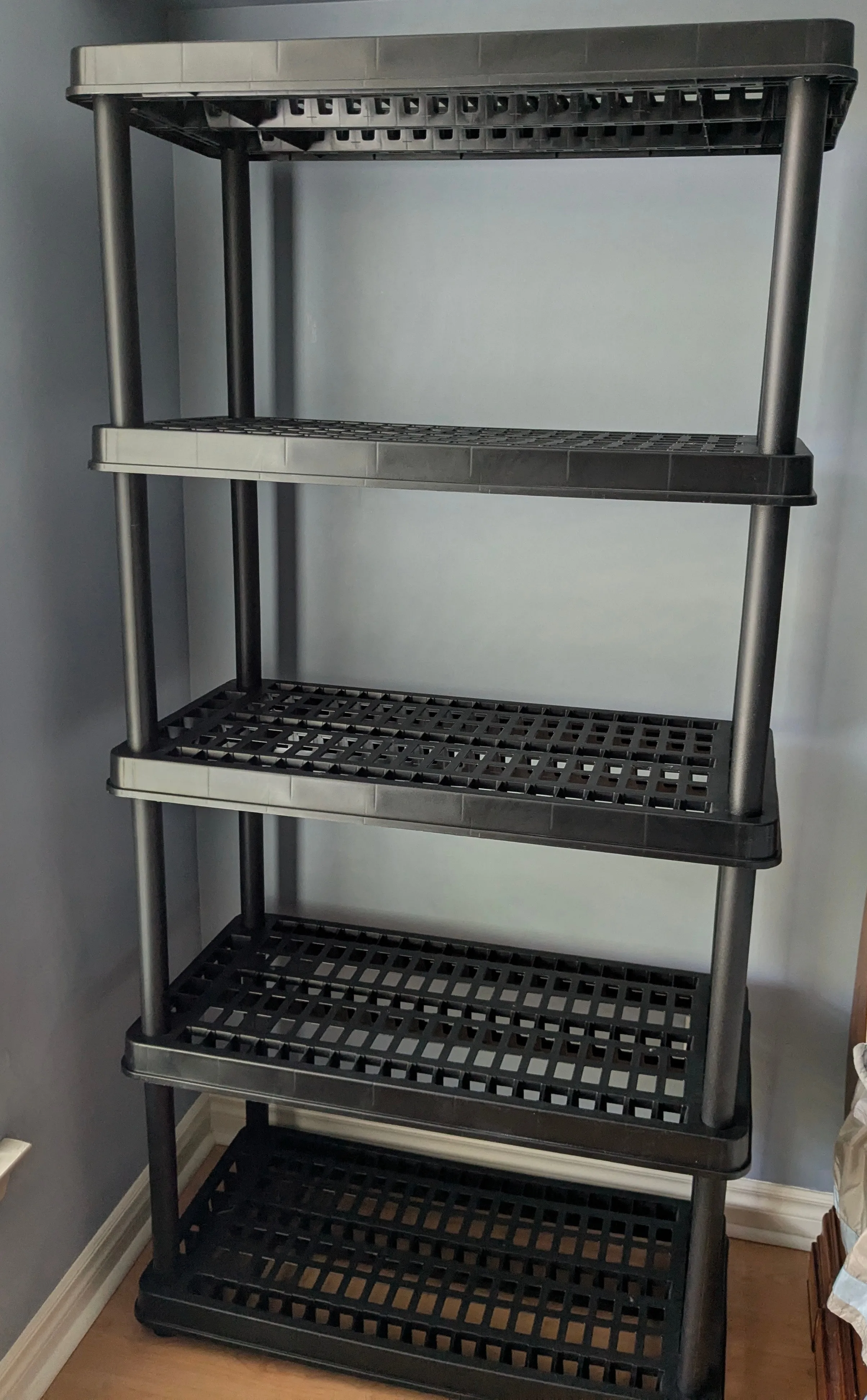 HDX 5 tier Plastic adjustable Garage storage thumbnail