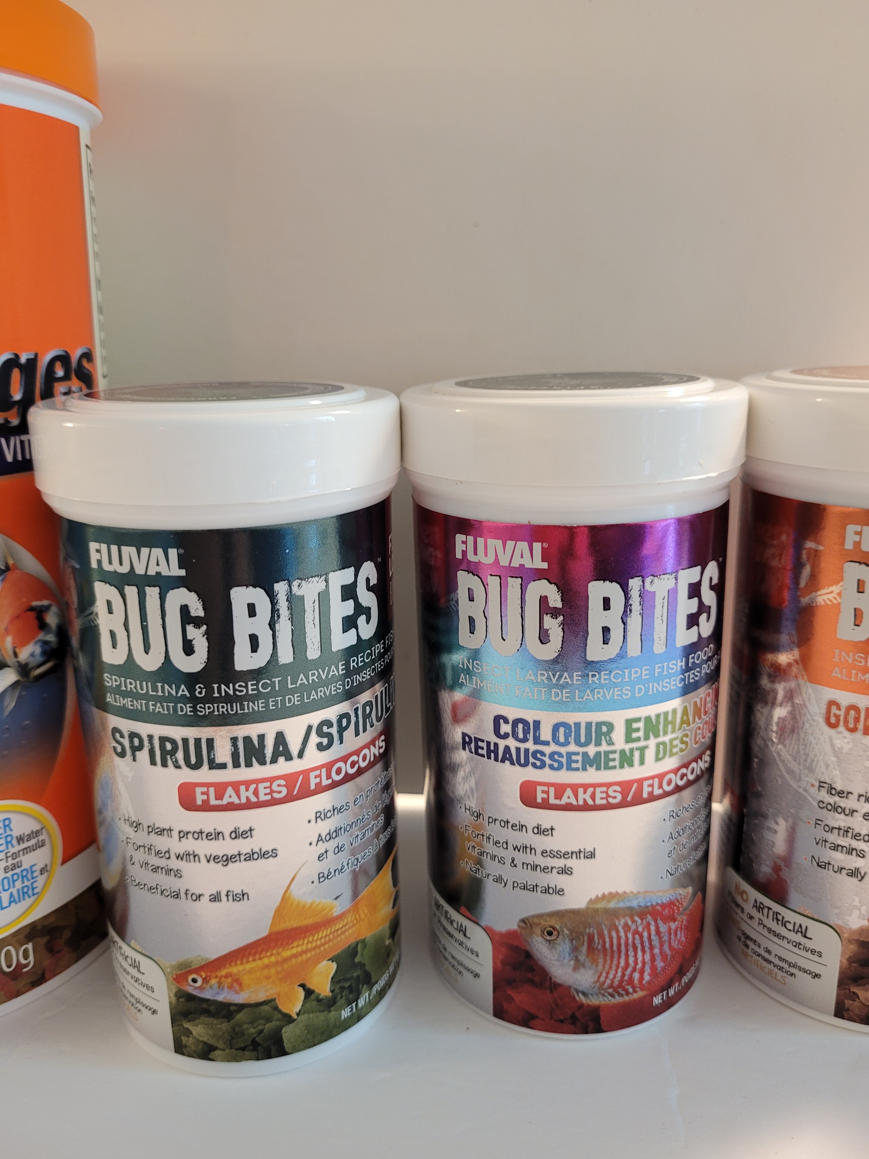 Various Goldfish Food - pellets and flake - photo 3