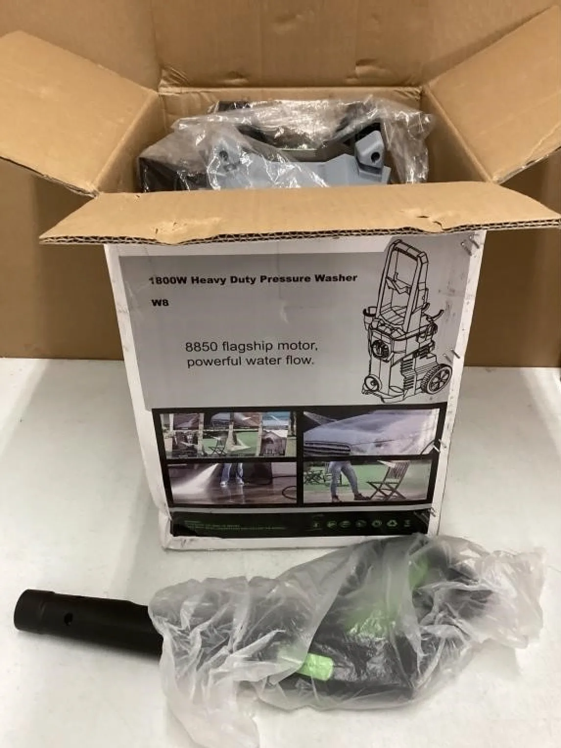 PRESSURE WASHER, 4500PSI 2.8 GPM MAX image indicator(4)