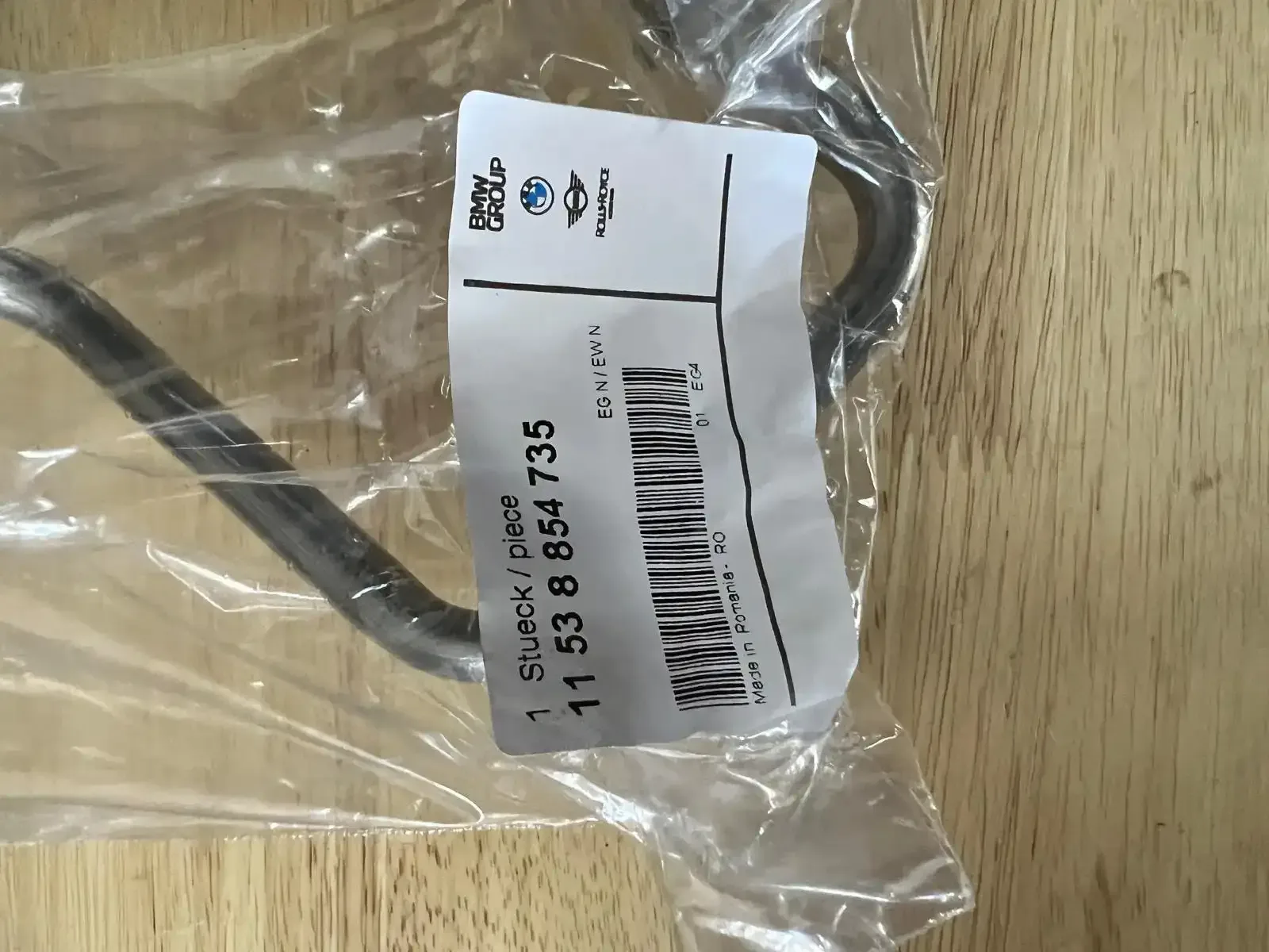 BMW Coolant Return Line 11538854735 image indicator(2)