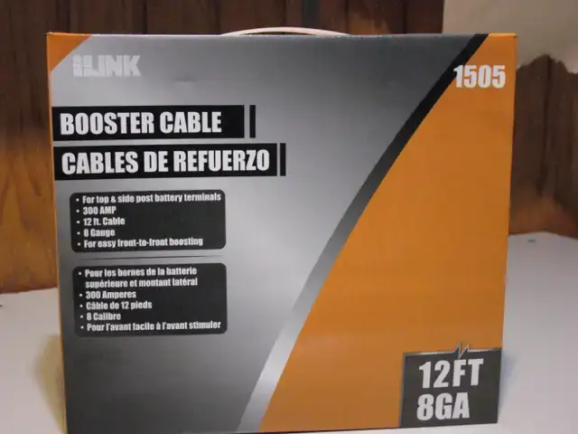 BRAND NEW,  12 Feet Jumper Cables - photo 3