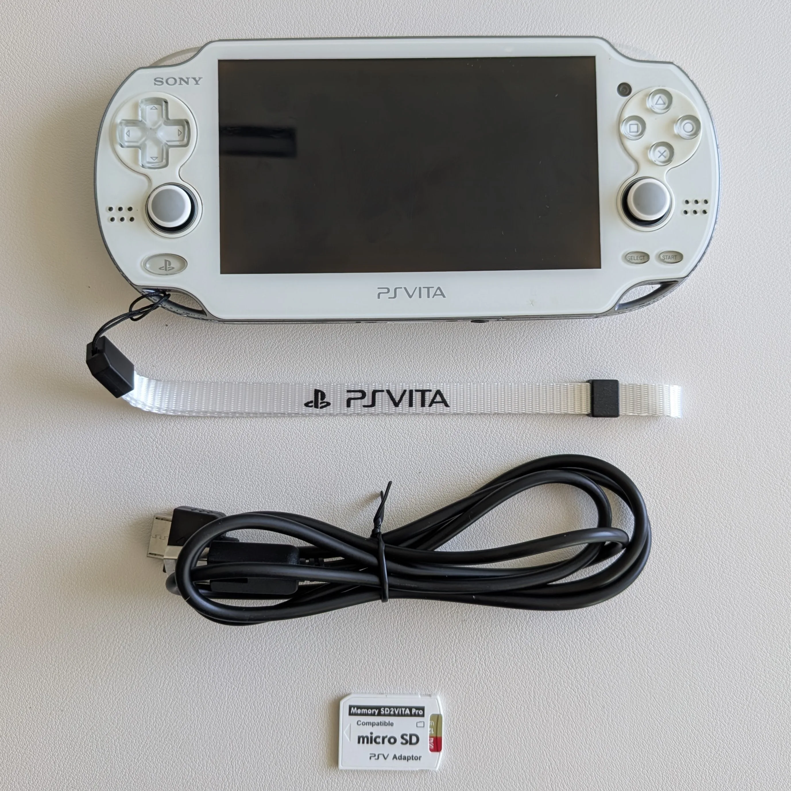 Sony PS Vita 1000 White Modded thumbnail