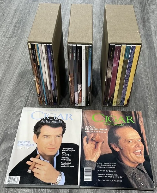 Cigar Aficionado Magazine Collection 1992–1997 w/ Premier Issue thumbnail