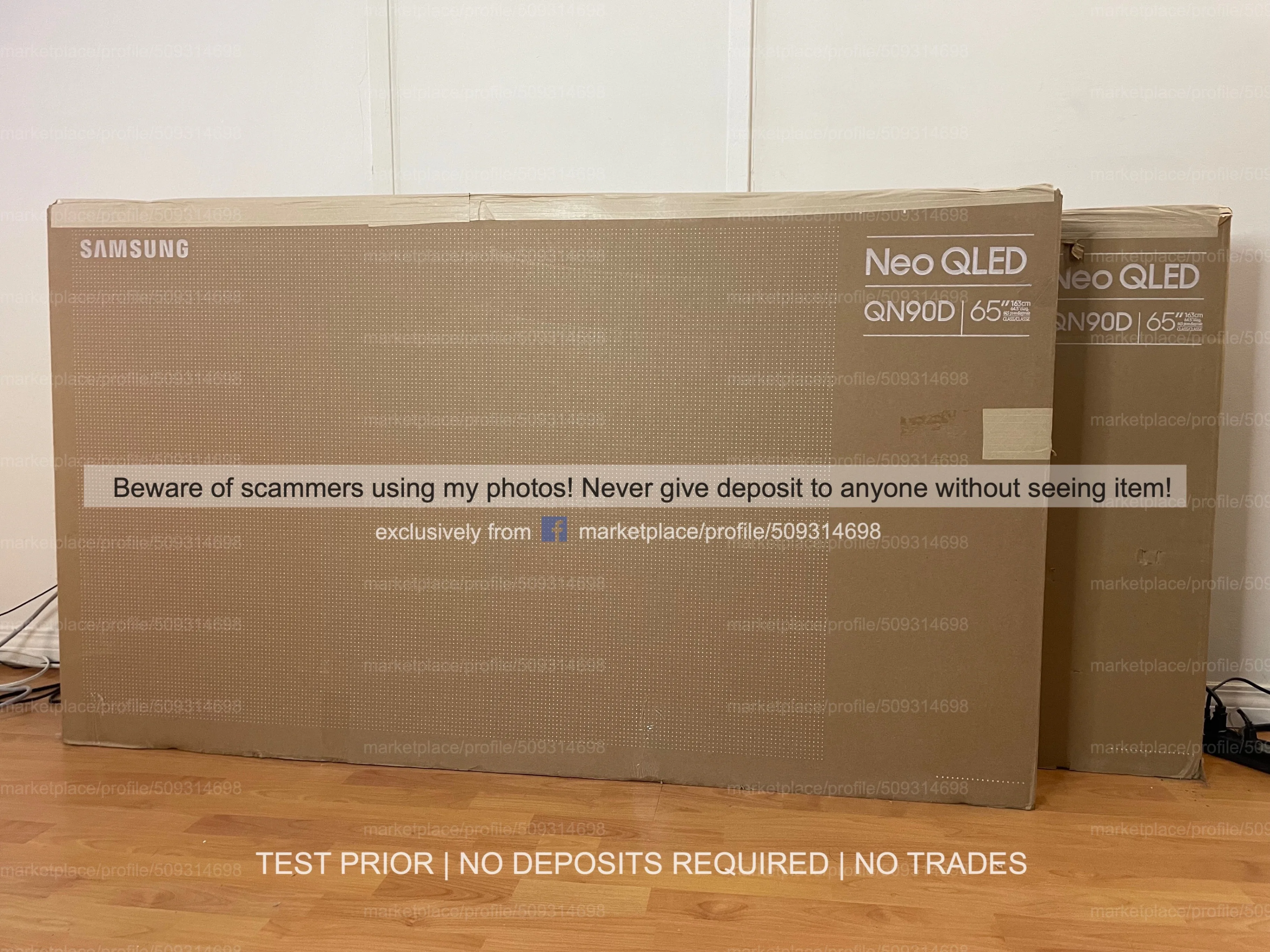 Samsung 65" NEO QLED QN90D Mini LED. 4K 120Hz Gaming Smart TV thumbnail