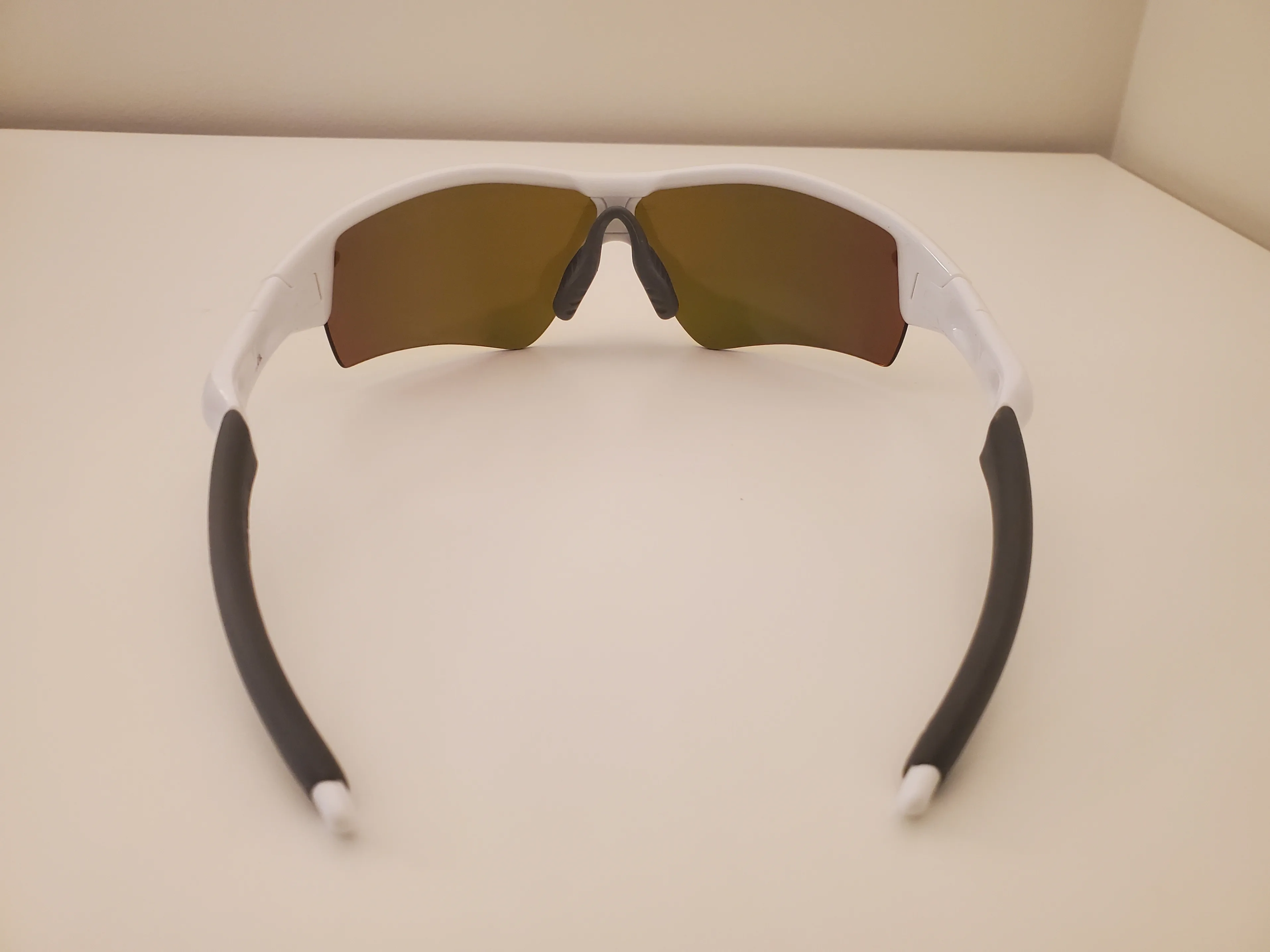 Oakley Radar Path Sunglasses 09-765 Polished White/Fire Iridium image indicator(3)