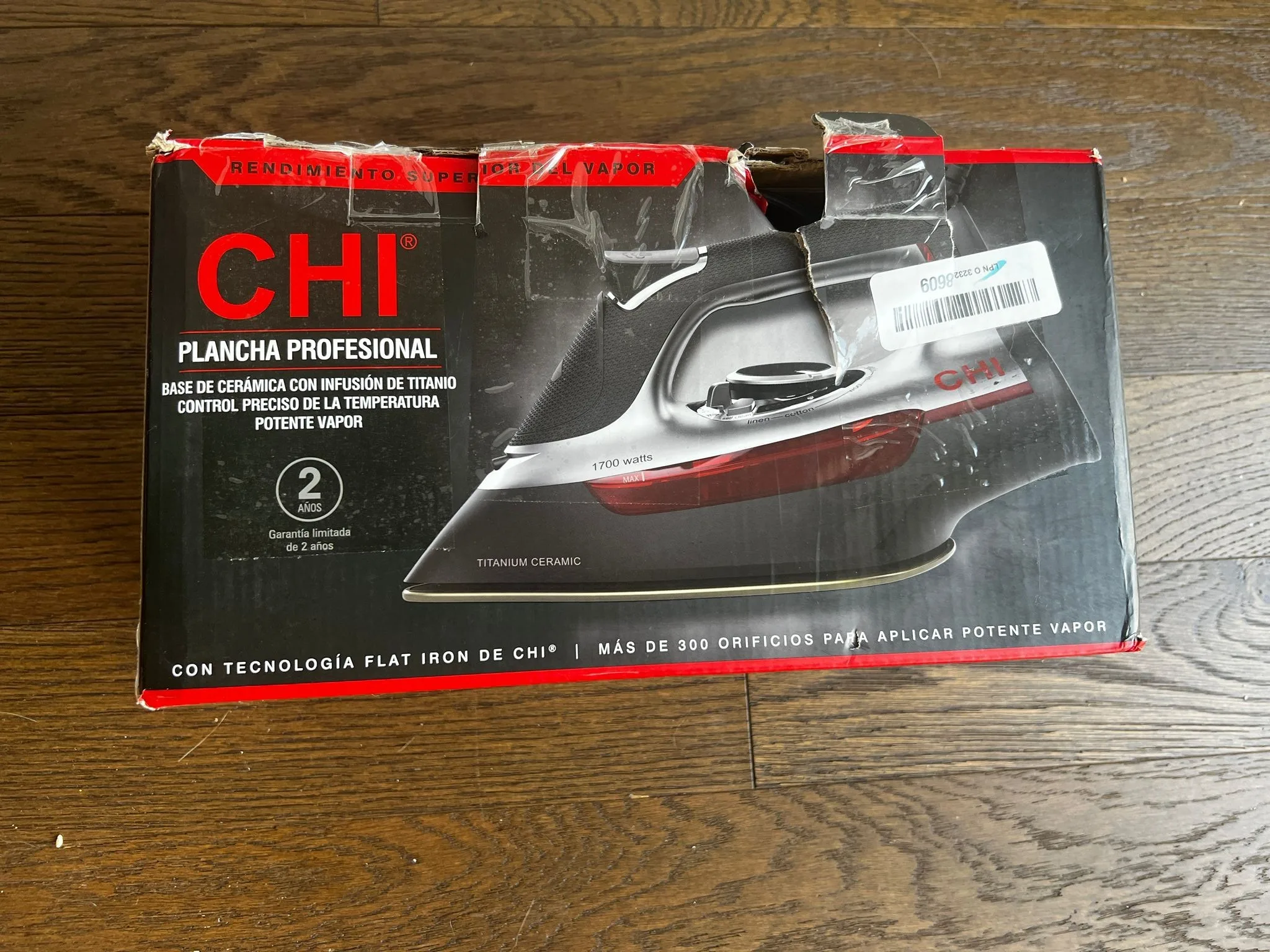 CHI Professional Steam Iron – Adjustable Temp, XL Cord image indicator(3)