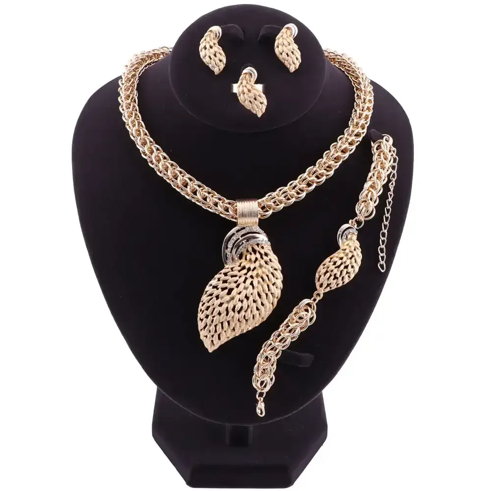 Thick Chain Dubai Turkish Jewelry Set thumbnail