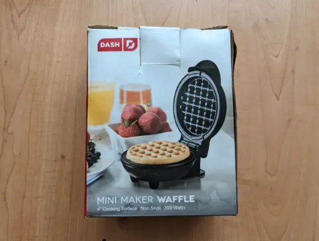 Mini Waffle Maker Machine for Individual Waffles, Paninis, etc thumbnail