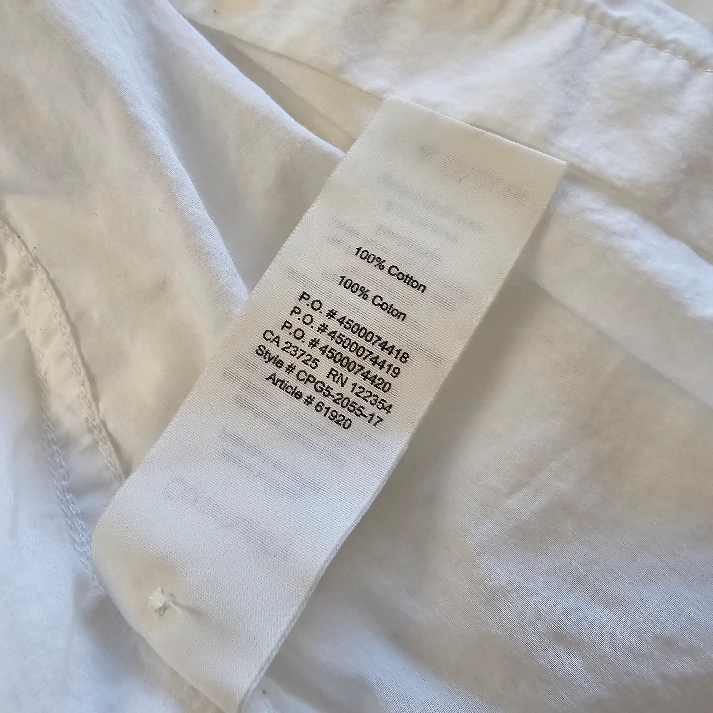 Aritzia Community Veritas Button-up Shirt - 2018 - White -Sz XXS - photo 5