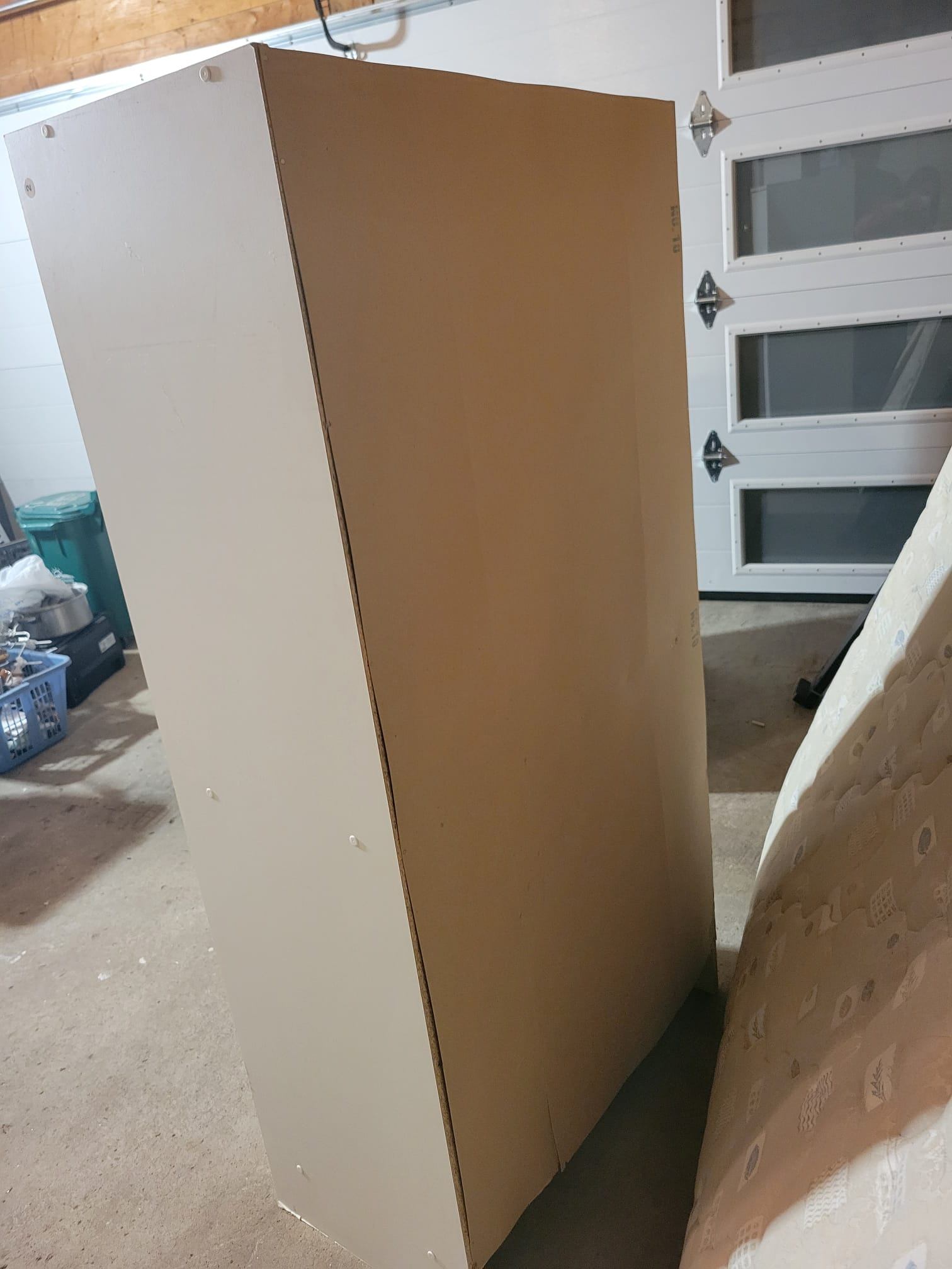 White Wardrobe Cabinet - photo 4