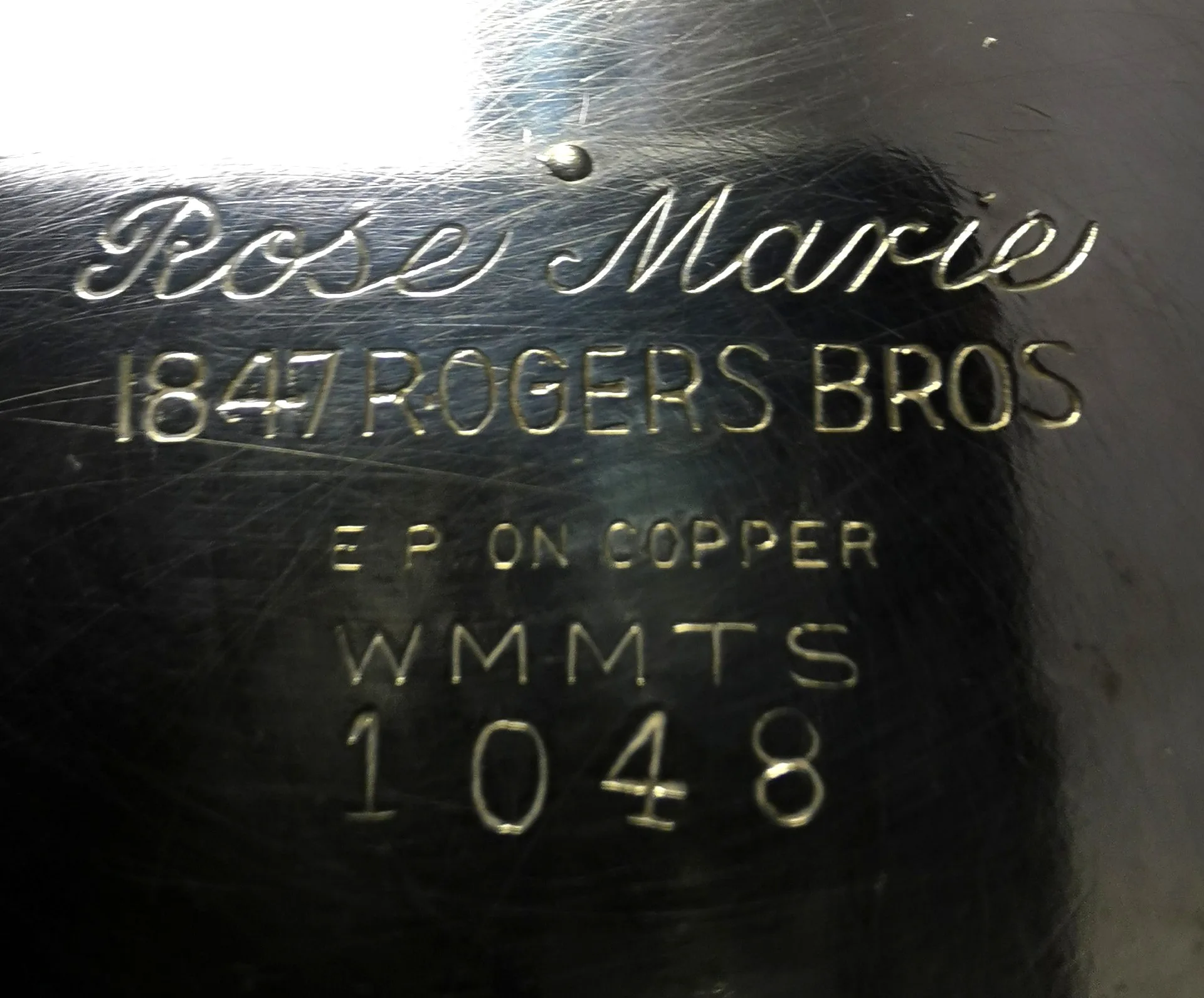 1847 Rogers Bros Wine Decanter Set of 7 Silver Plated Tray image indicator(8)