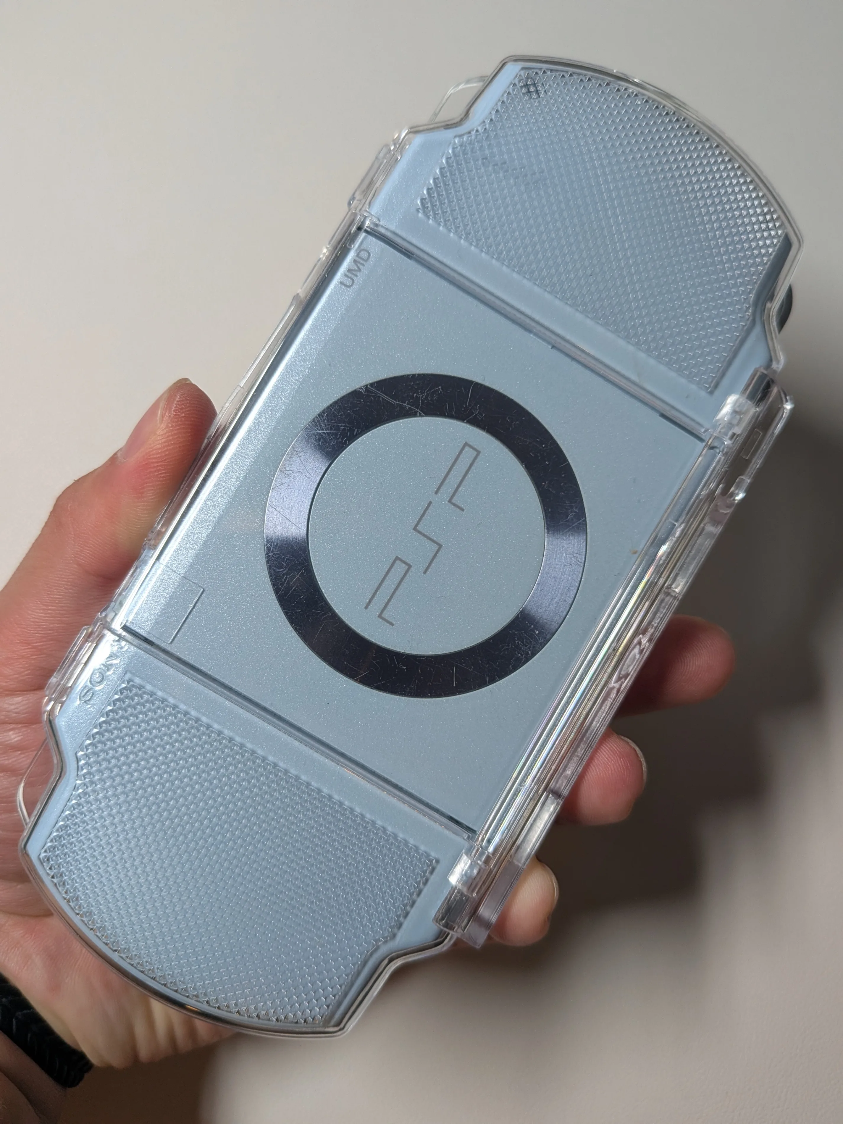 Sony PSP2000 LightBlue Modded image indicator(4)