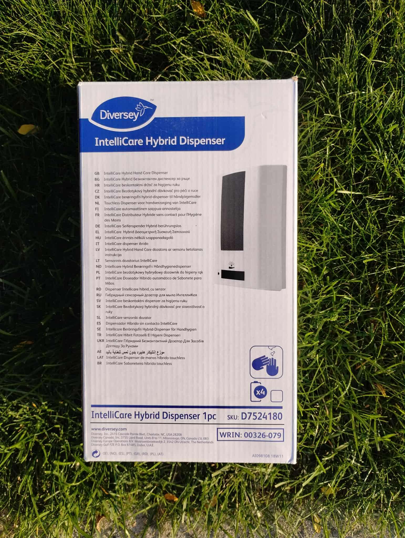 IntelliCare Dispenser Hybrid 1pc - White - Hybrid Touchless